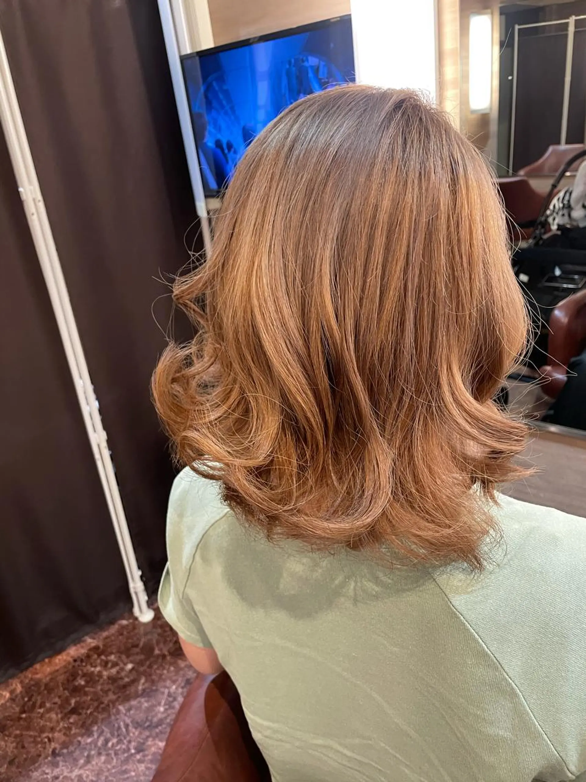 カラー ベージュカラー ピンクカラー ピンクベージュ ヘアカラー 仲井間 賢雄 fifthのヘアスタイル