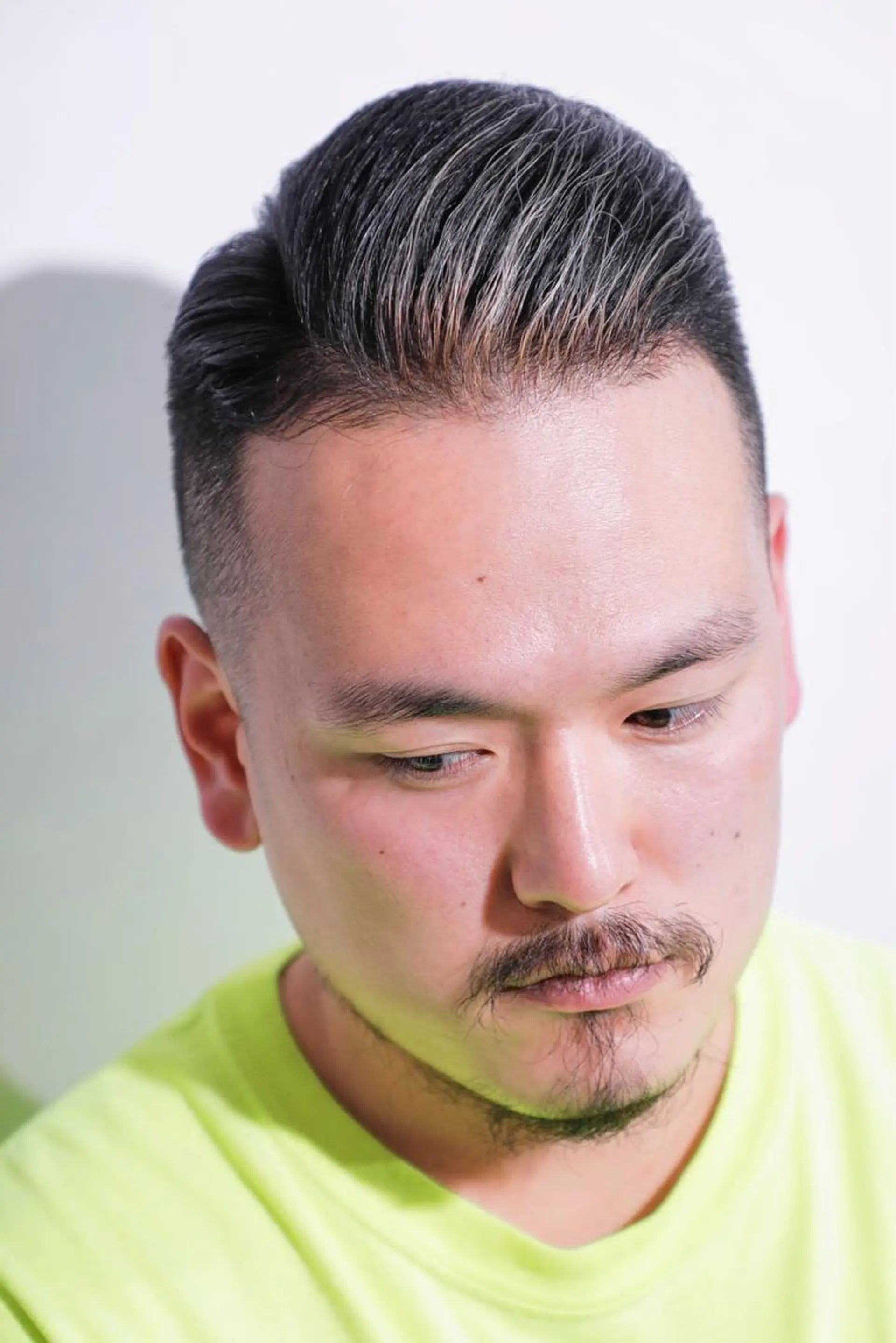 ショート パーマ 染谷 周のヘアスタイル