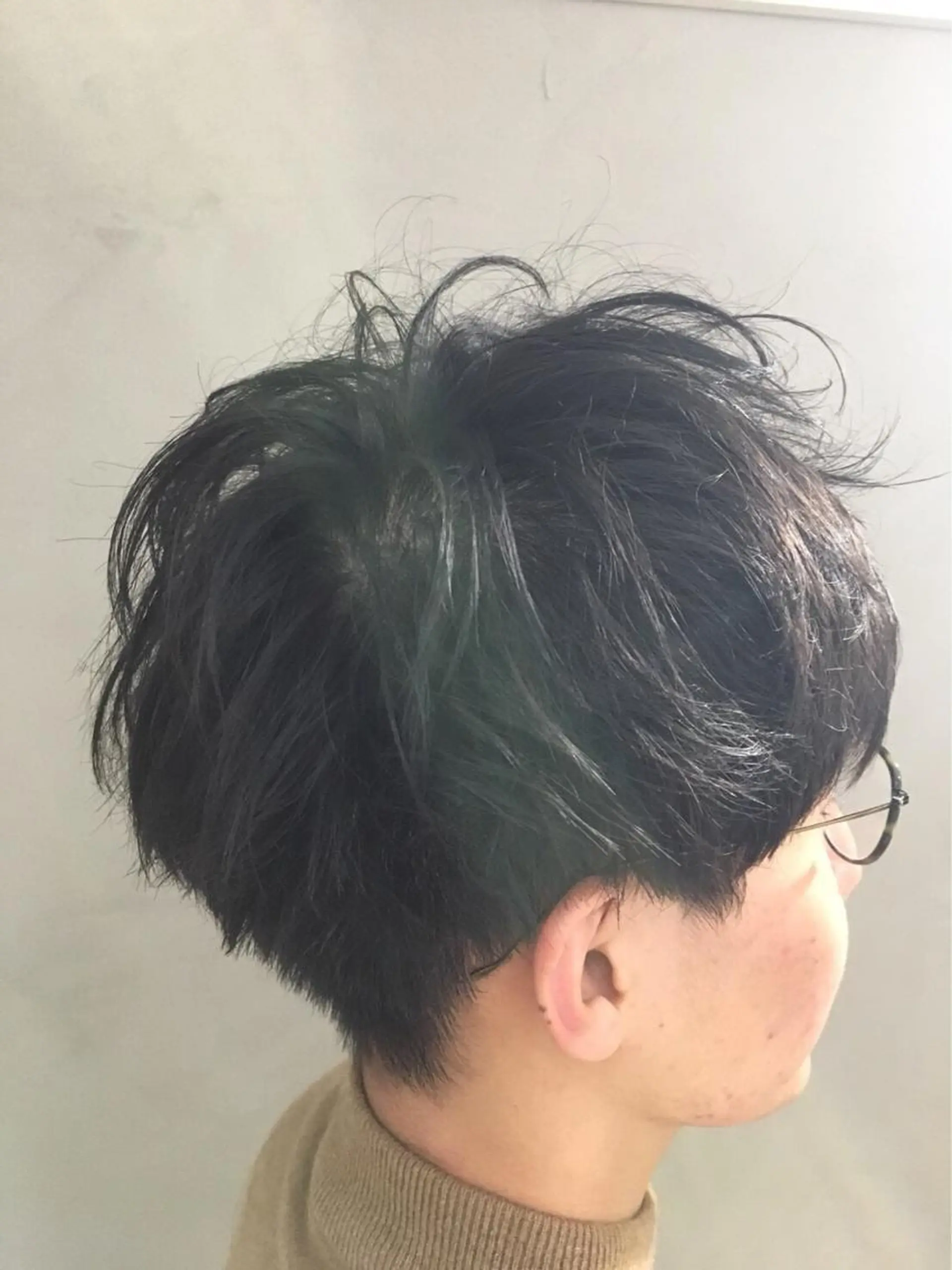 メンズ マッシュ カット ⭕️メンズパーマ⭕️ 山口 裕太郎のヘアスタイル