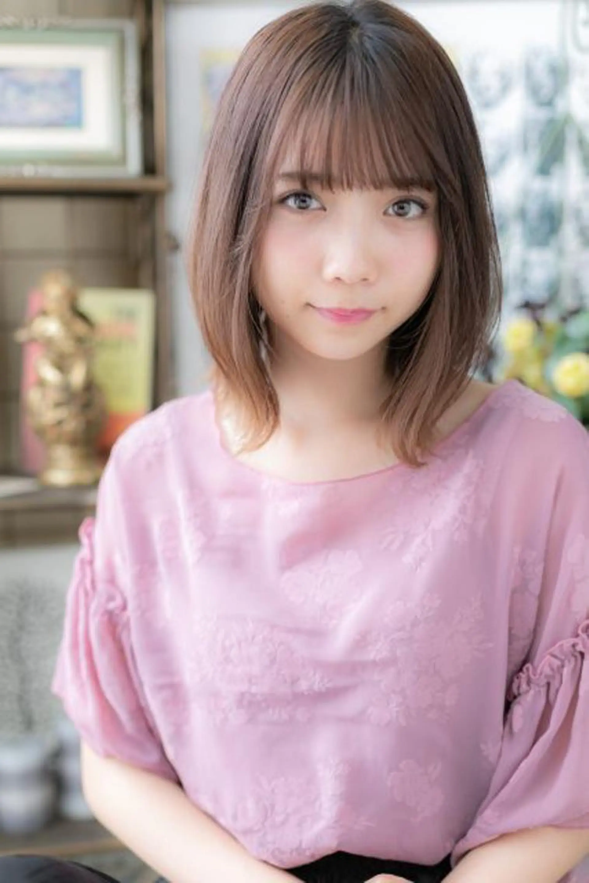 ミディアム COVER HAIR bliss 大宮店所属・出川 宙☘️のヘアスタイル