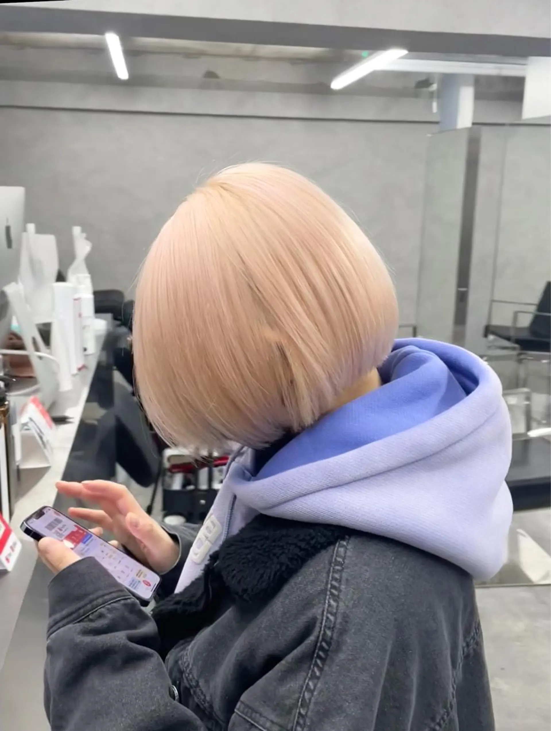 ショート カラー パーマ ヘアアレンジ メンズ キッズ メンズハイトーン ベージュカラー 抜きっぱなしブロンド ブロンド ハイトーンカラー GO TODAY SHAiRE SALON所属・大人スタイル 太田のヘアスタイル