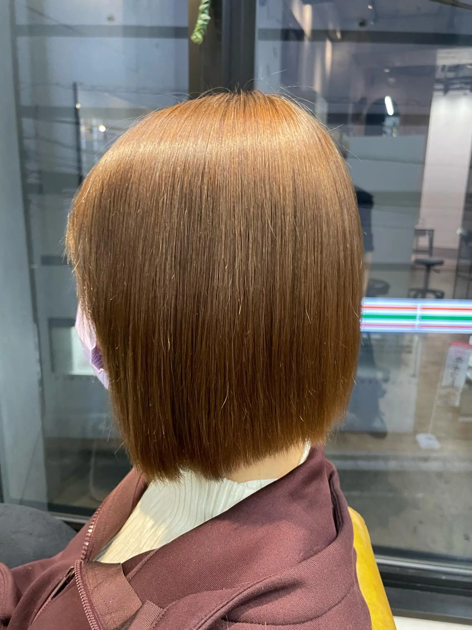 ショート カット 縮毛矯正 【似合わせるボブ✨】 sanaのヘアスタイル