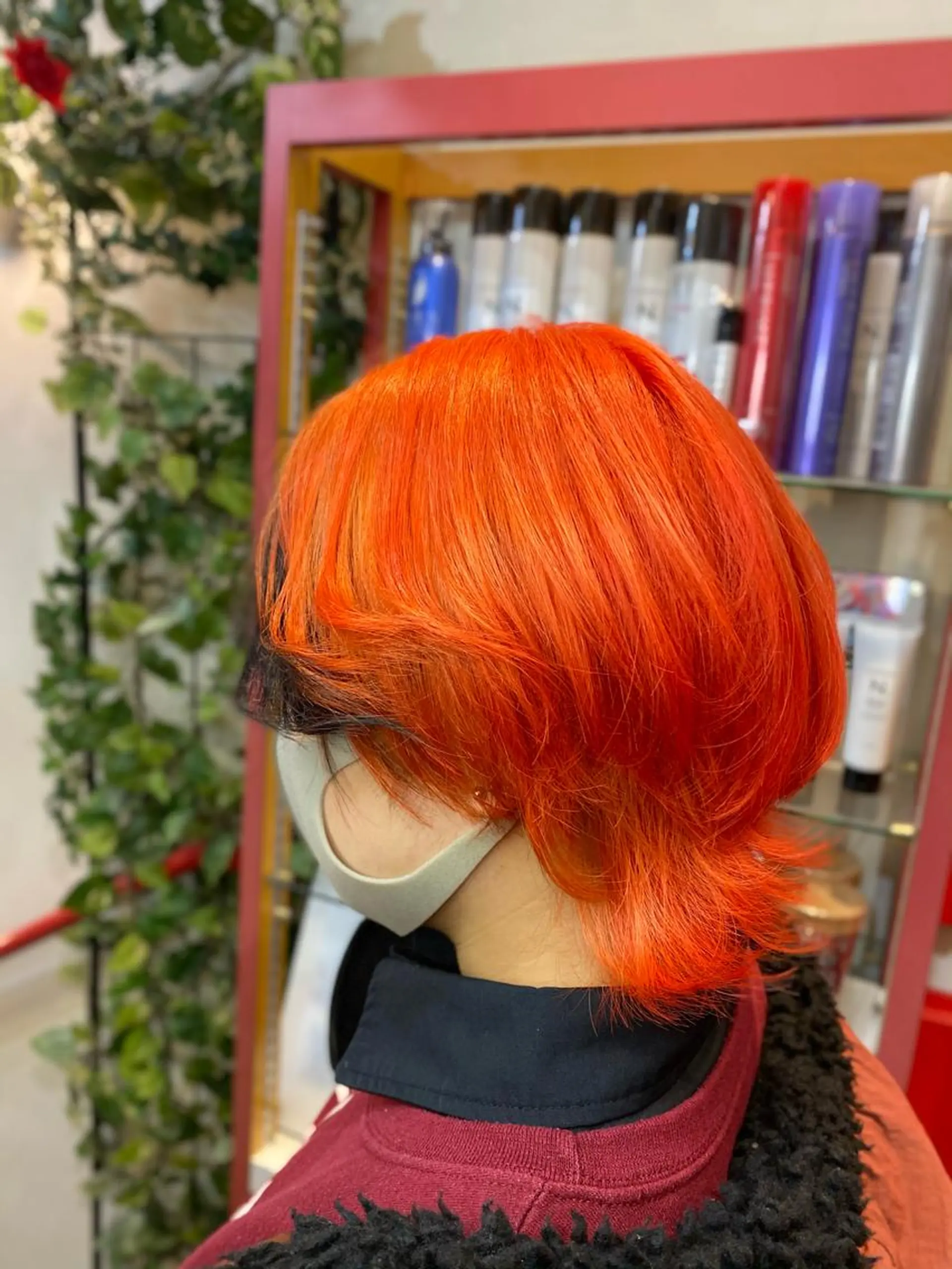 ショート ゆぴ☾‪/推しカラー /ハイトーンのヘアスタイル