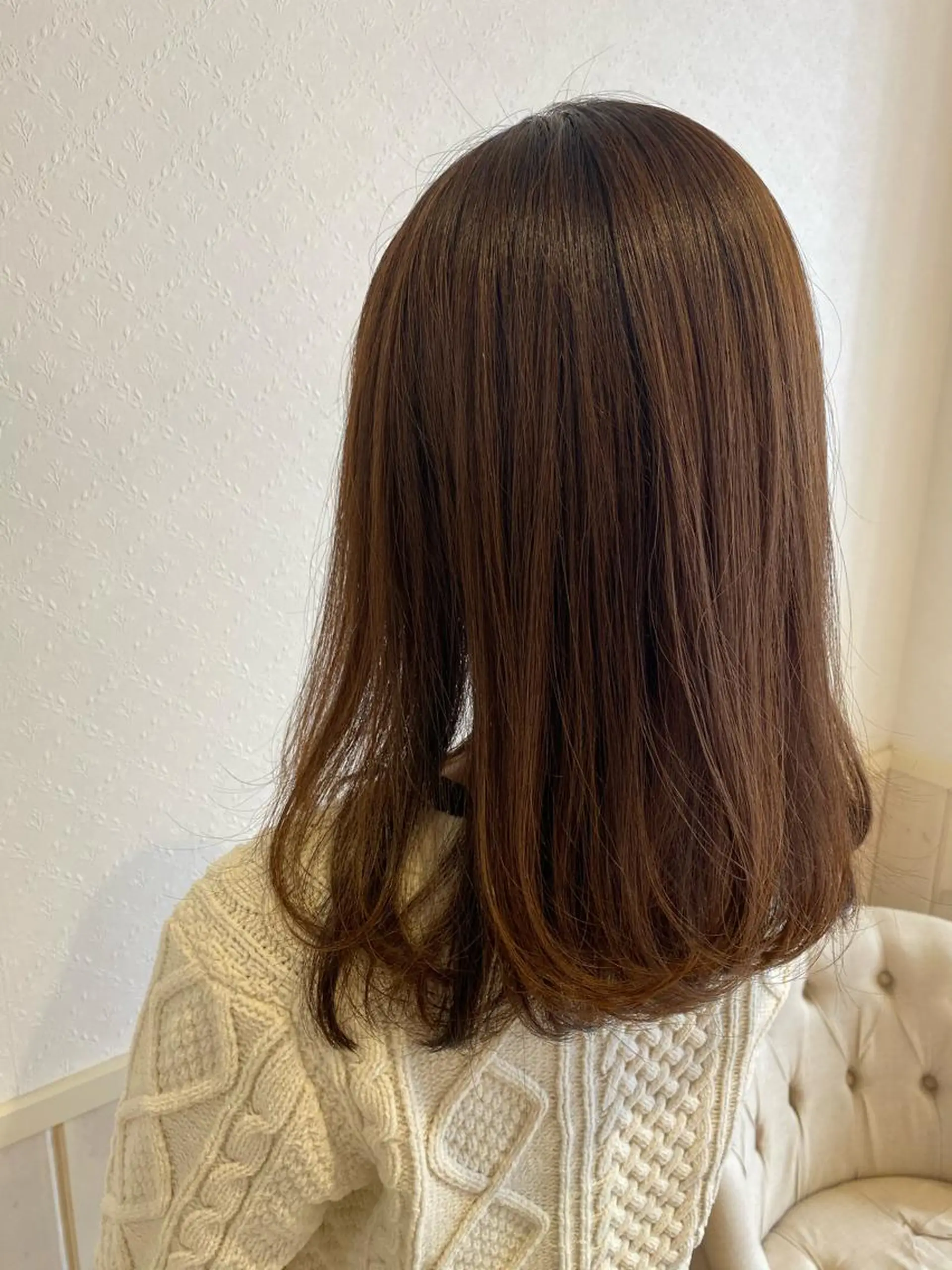 ミディアム 宮内 真乃のヘアスタイル