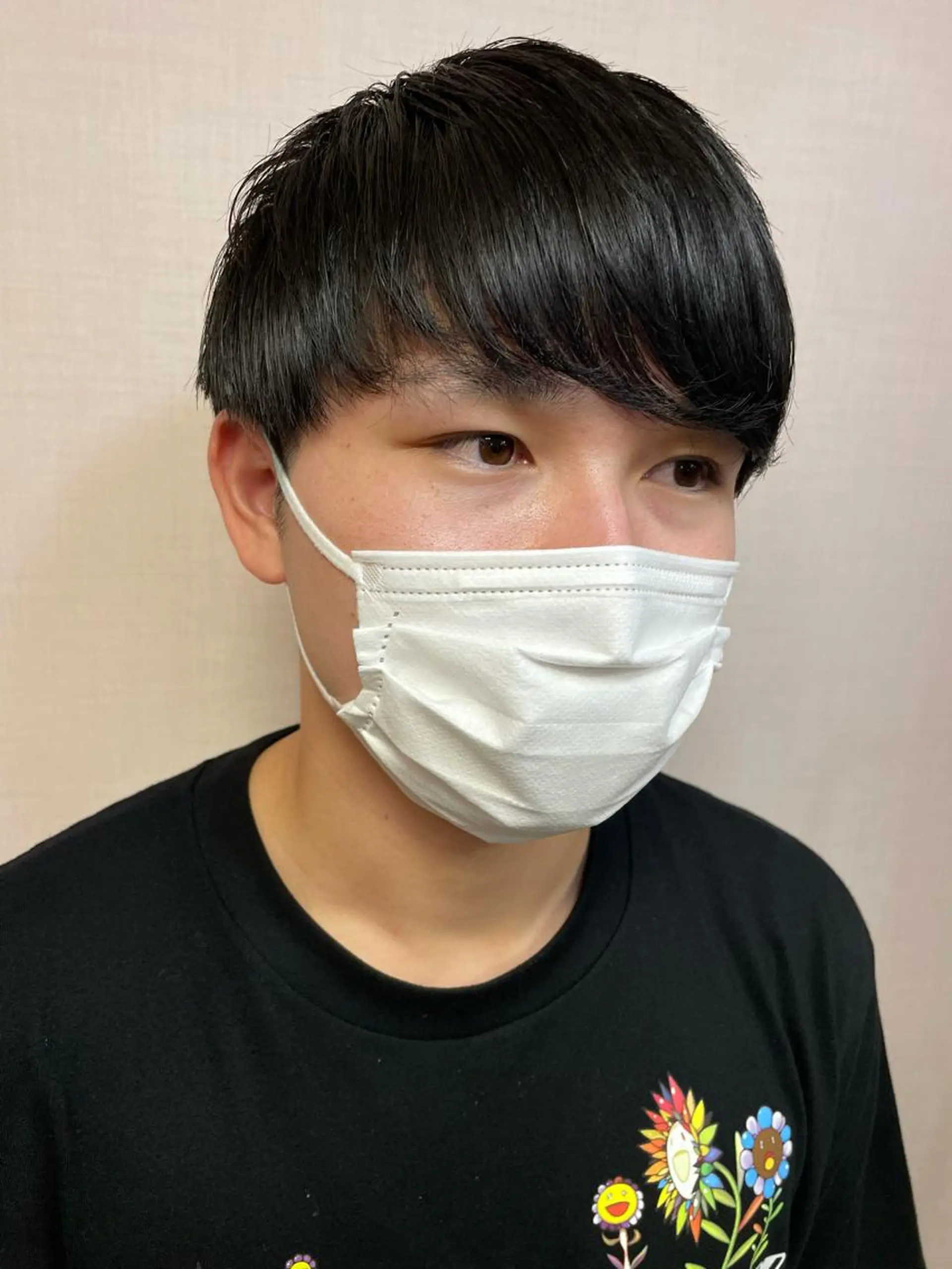 メンズ マッシュ ニシウエ ヒロキのヘアスタイル