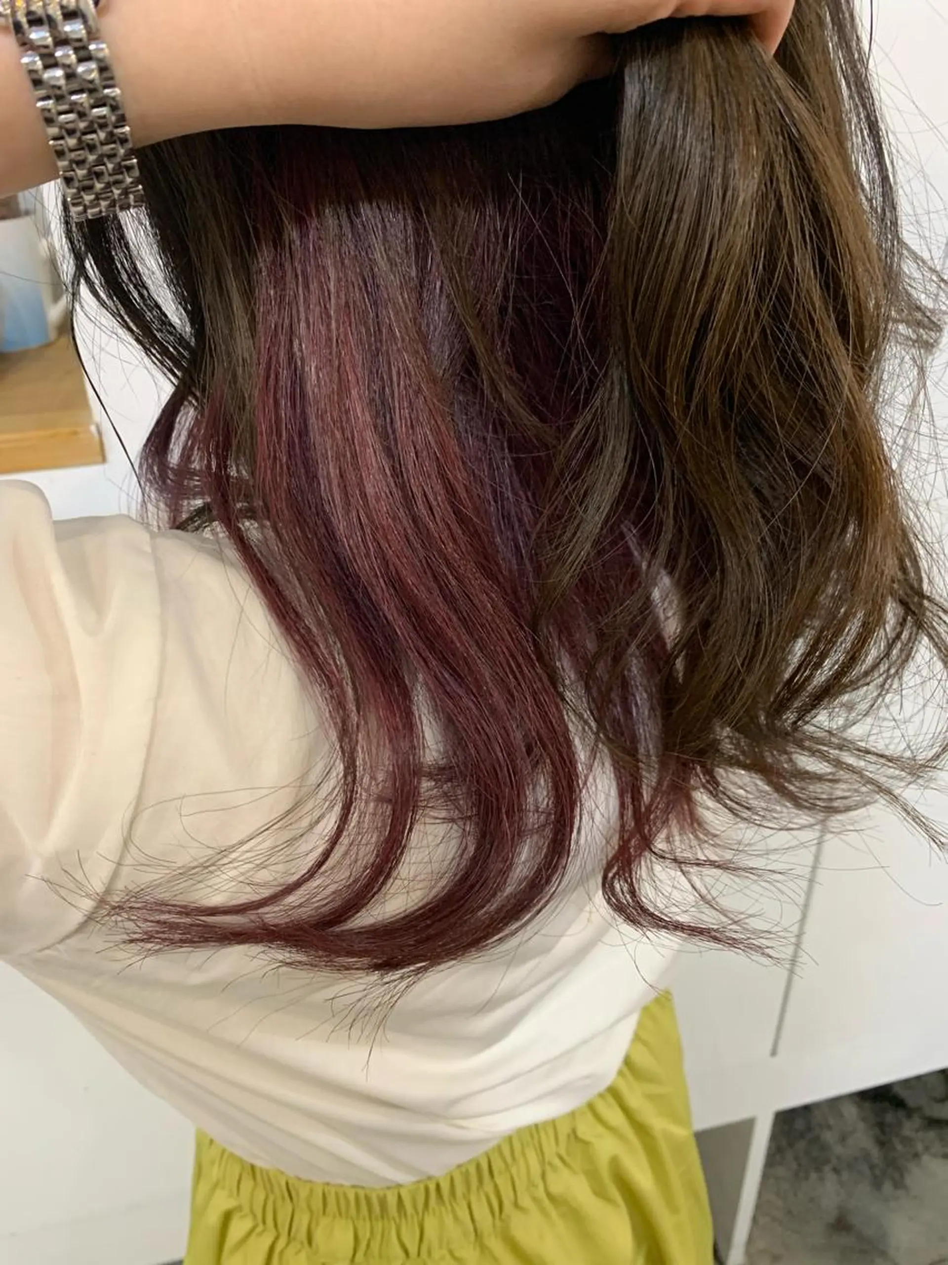 ミディアム 髪質改善ayame 横山諒のヘアスタイル