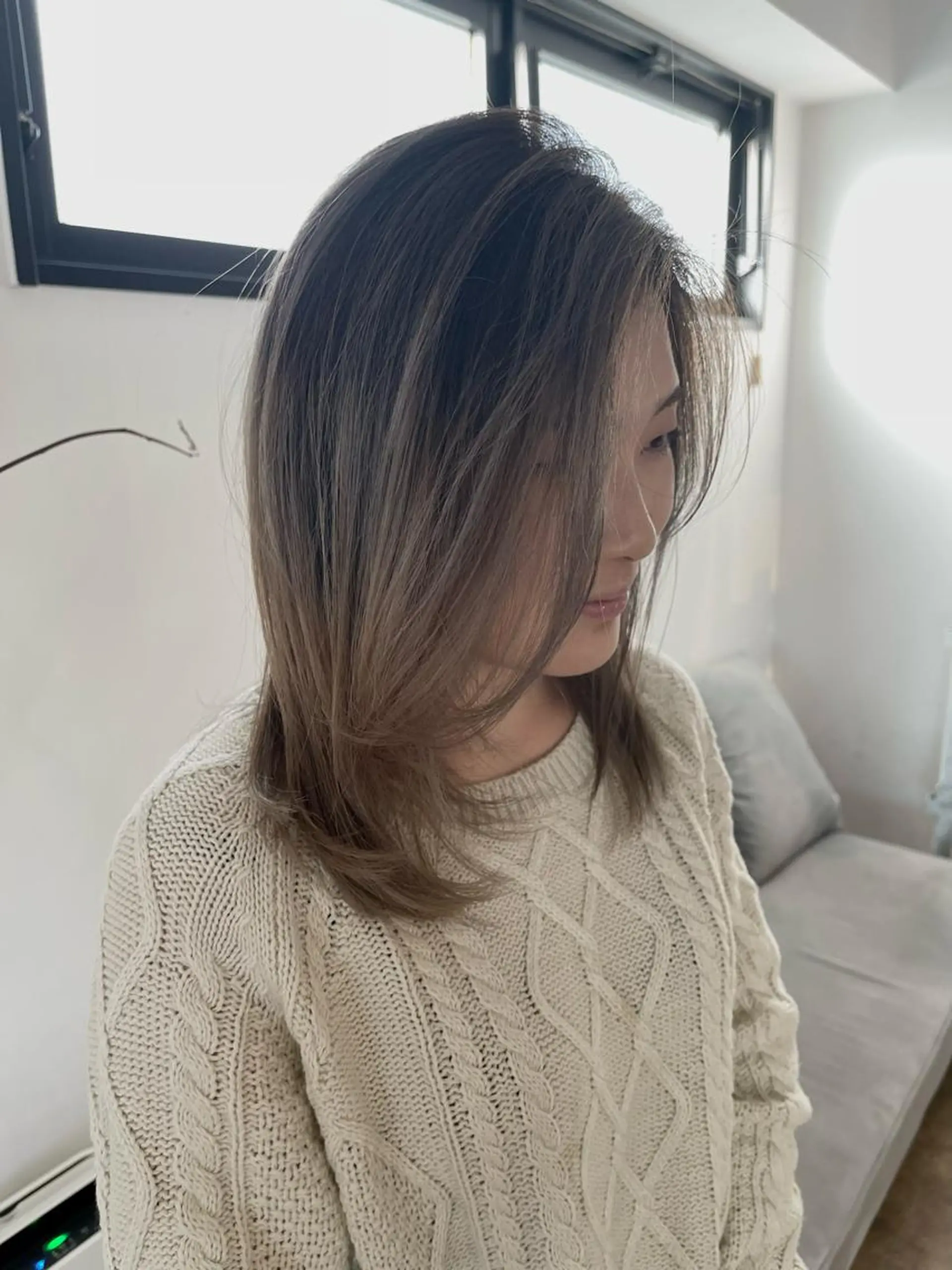 セミロング 外国人風カラー ハイライト レイヤーカット 似合わせカット ウルフカット メンズケアブリーチ 特化🔥村田のヘアスタイル