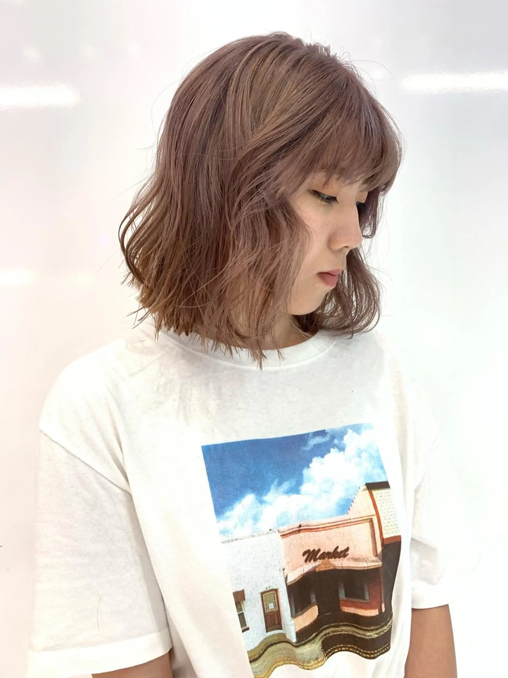 ミディアム カラー ヘアカラー トリートメント share salon JAM 吉祥寺所属・レイヤー/ブリーチ HIKARU ♡のヘアスタイル