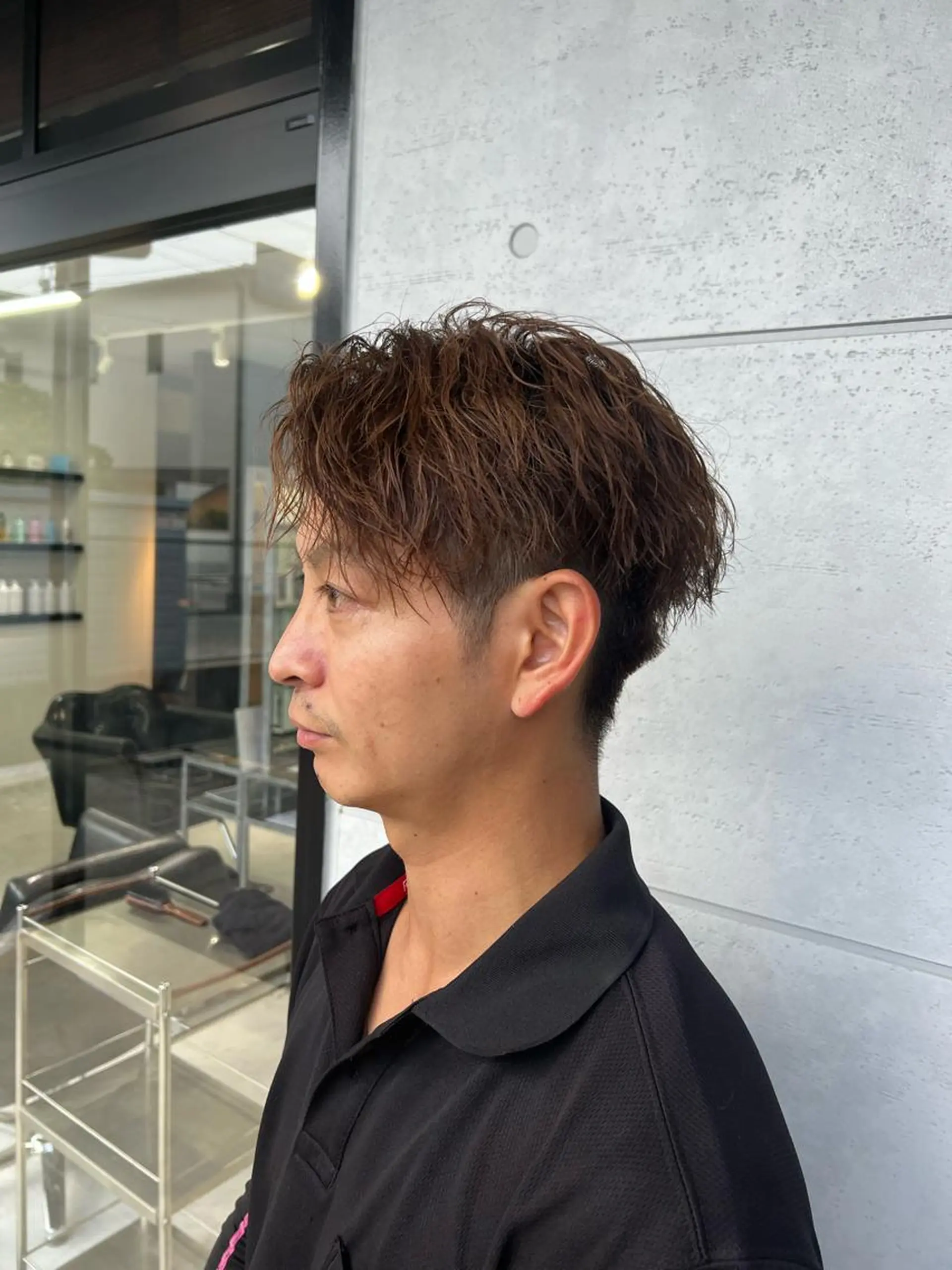カラー ヘアアレンジ メンズ 飛田 楓信のヘアスタイル