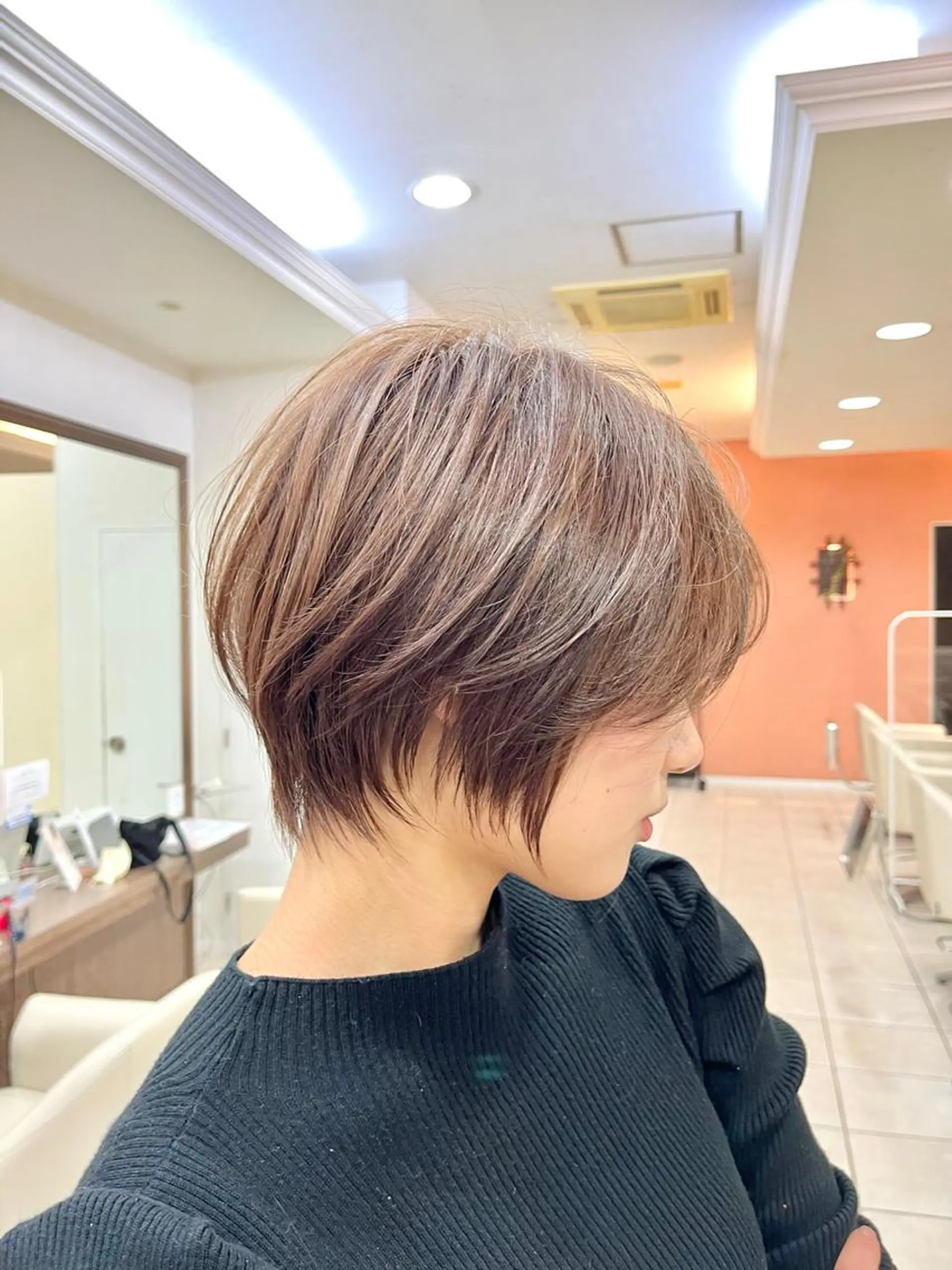 ショート ショートヘア 小顔カット カット ヘアカラー トリートメント ✨髪質改善・縮毛矯正 専門美容室マーベルのヘアスタイル