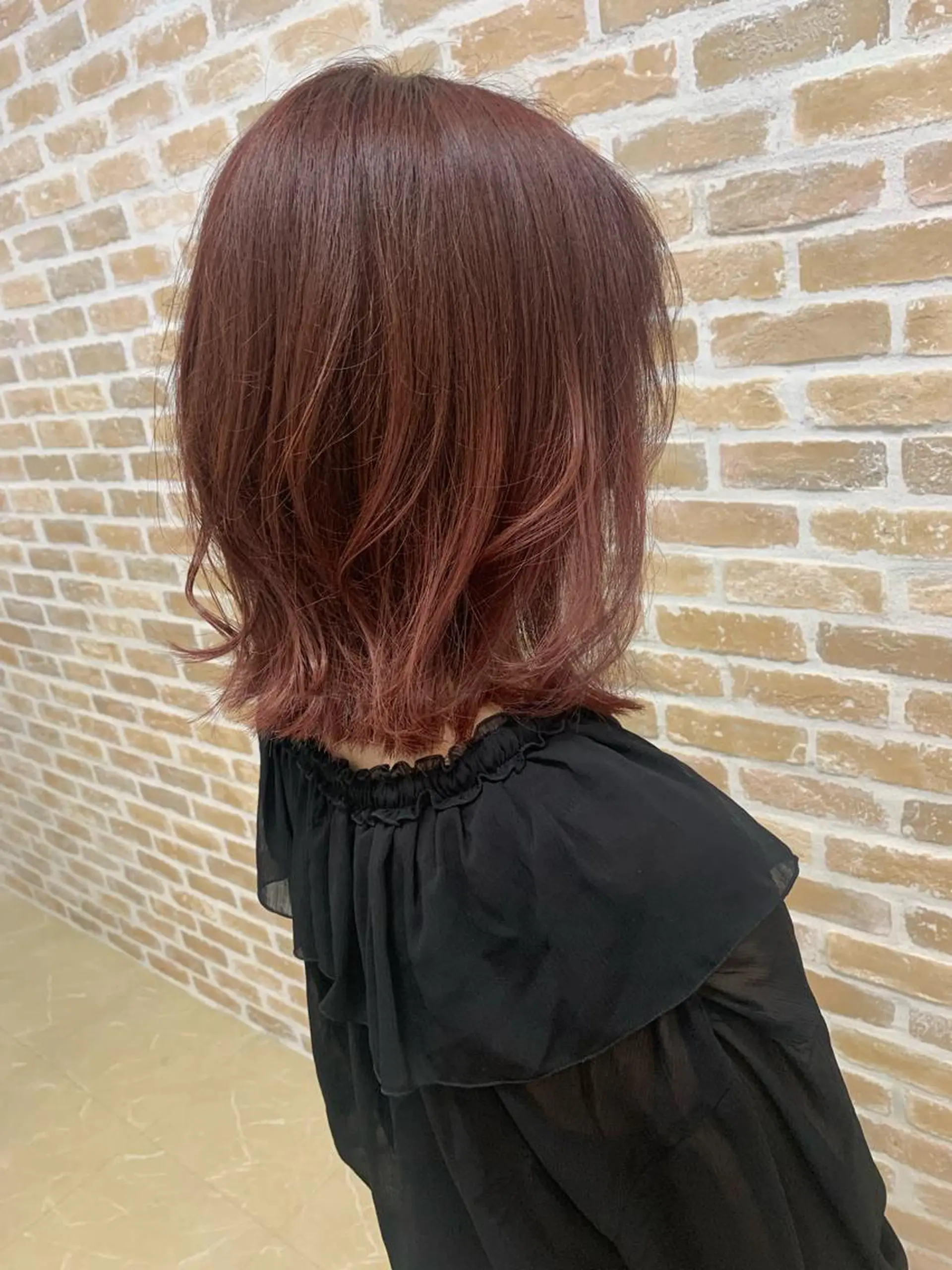 ミディアム カット ヘアカラー トリートメント Agu hair lucua所属・中尾 友哉のヘアスタイル