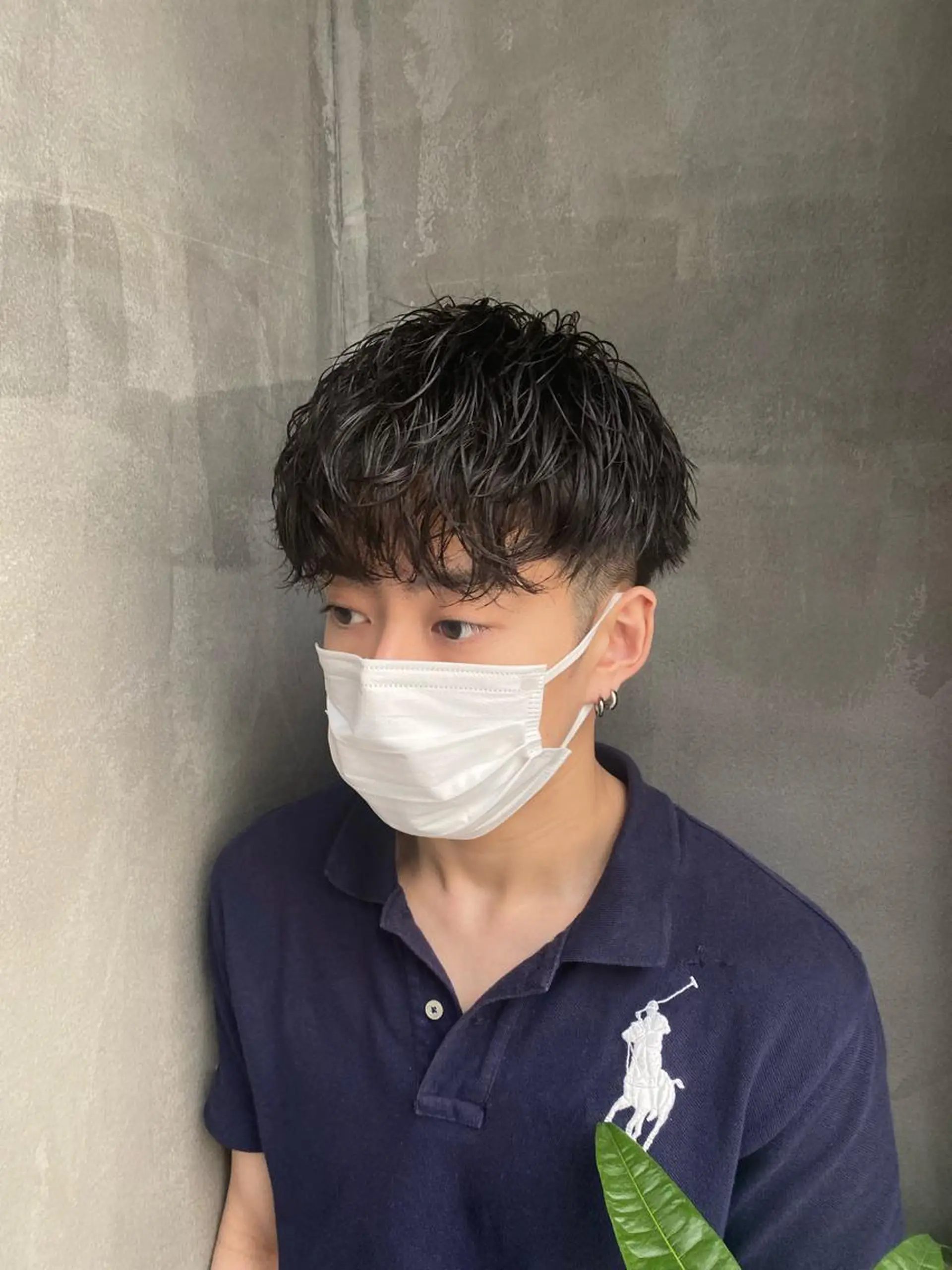 ショート パーマ メンズ Agu hair lore沼館店所属・八戸パーマ/メンズパ ーマ/シンゴ。のヘアスタイル