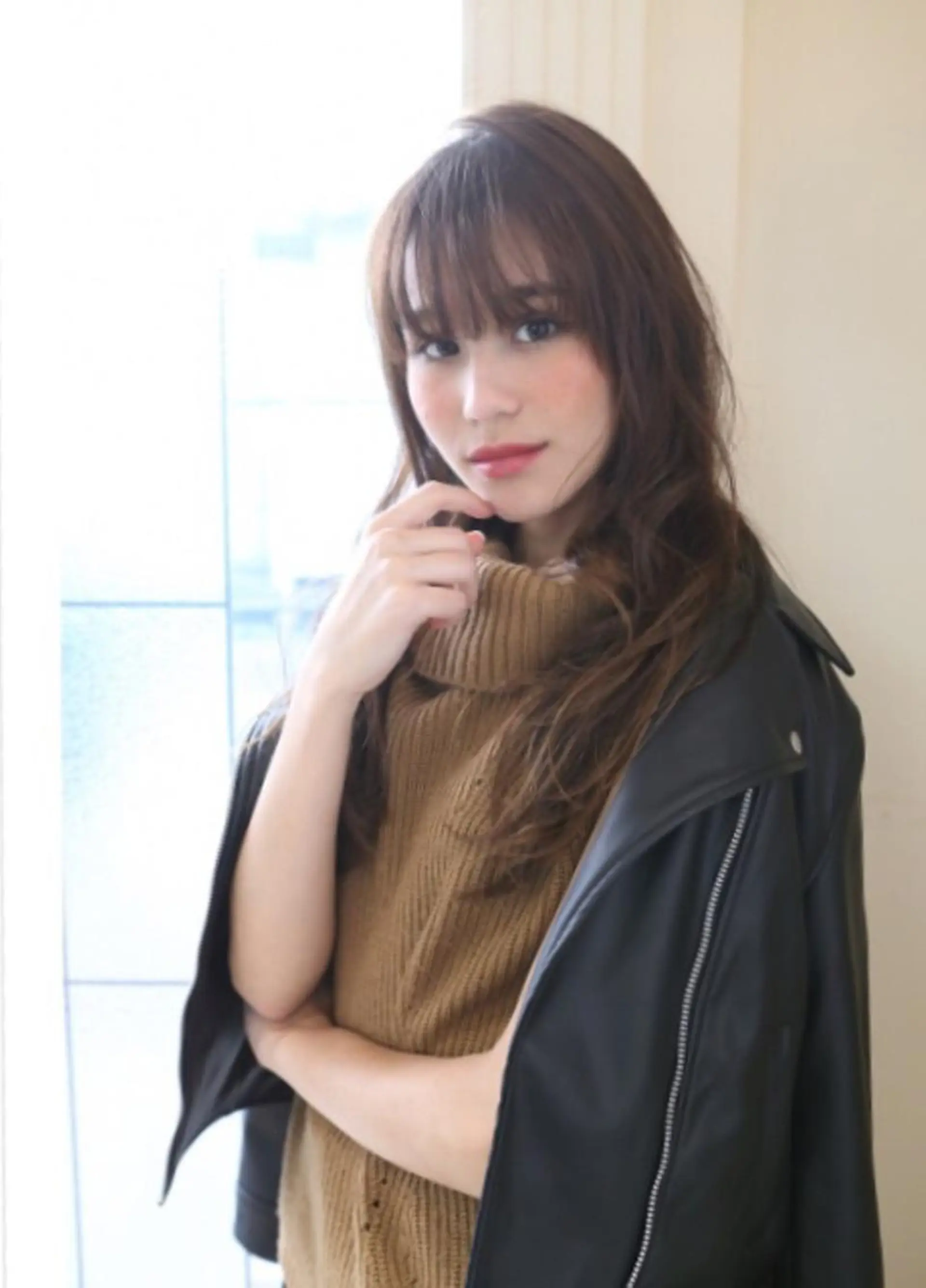 ロング ロング カット パーマ トリートメント トップスタイリスト 江口 稜亮のヘアスタイル