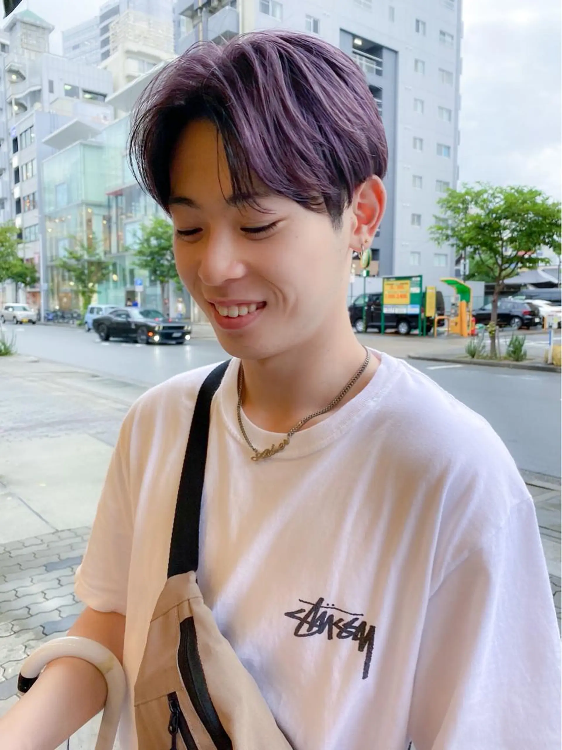 カラー メンズ 栄/矢場町 三井太朗のヘアスタイル