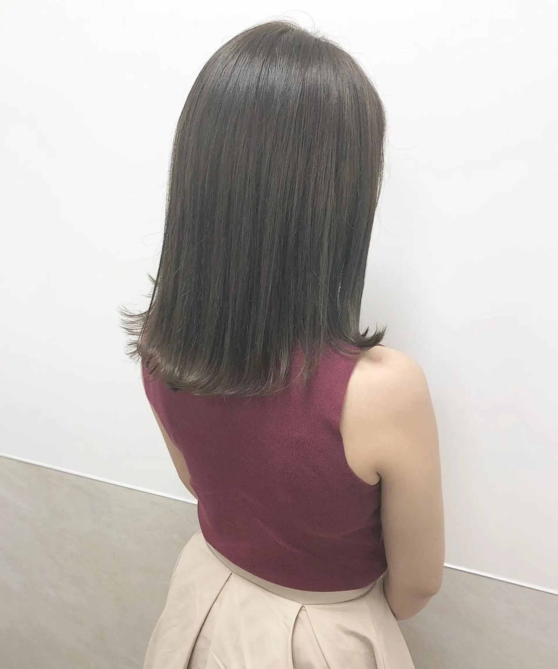 ミディアム カラー autre所属・大久保 ひでなりのヘアスタイル