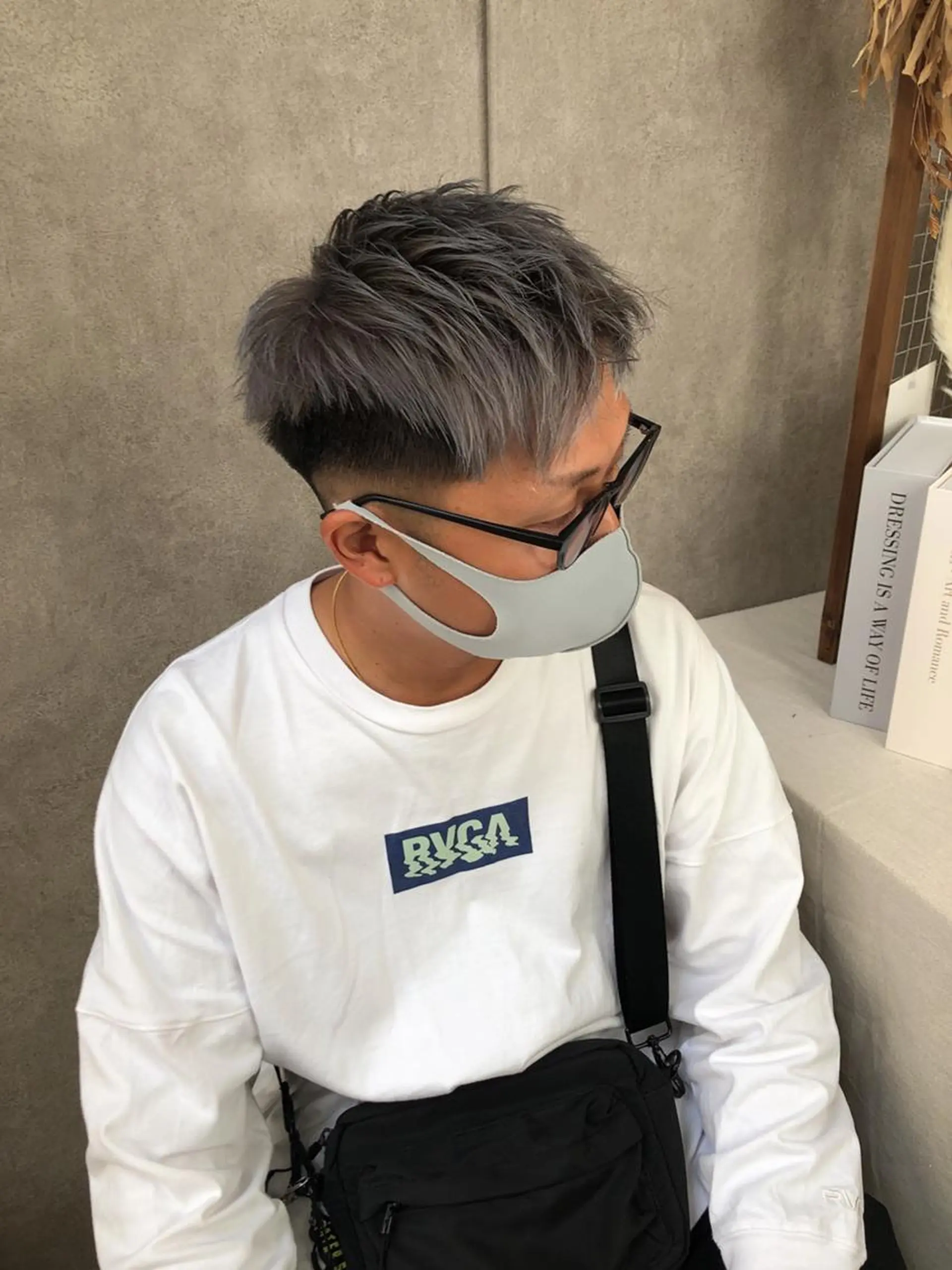 ショート ヘアカラー Luanaメンズ 吉田のヘアスタイル