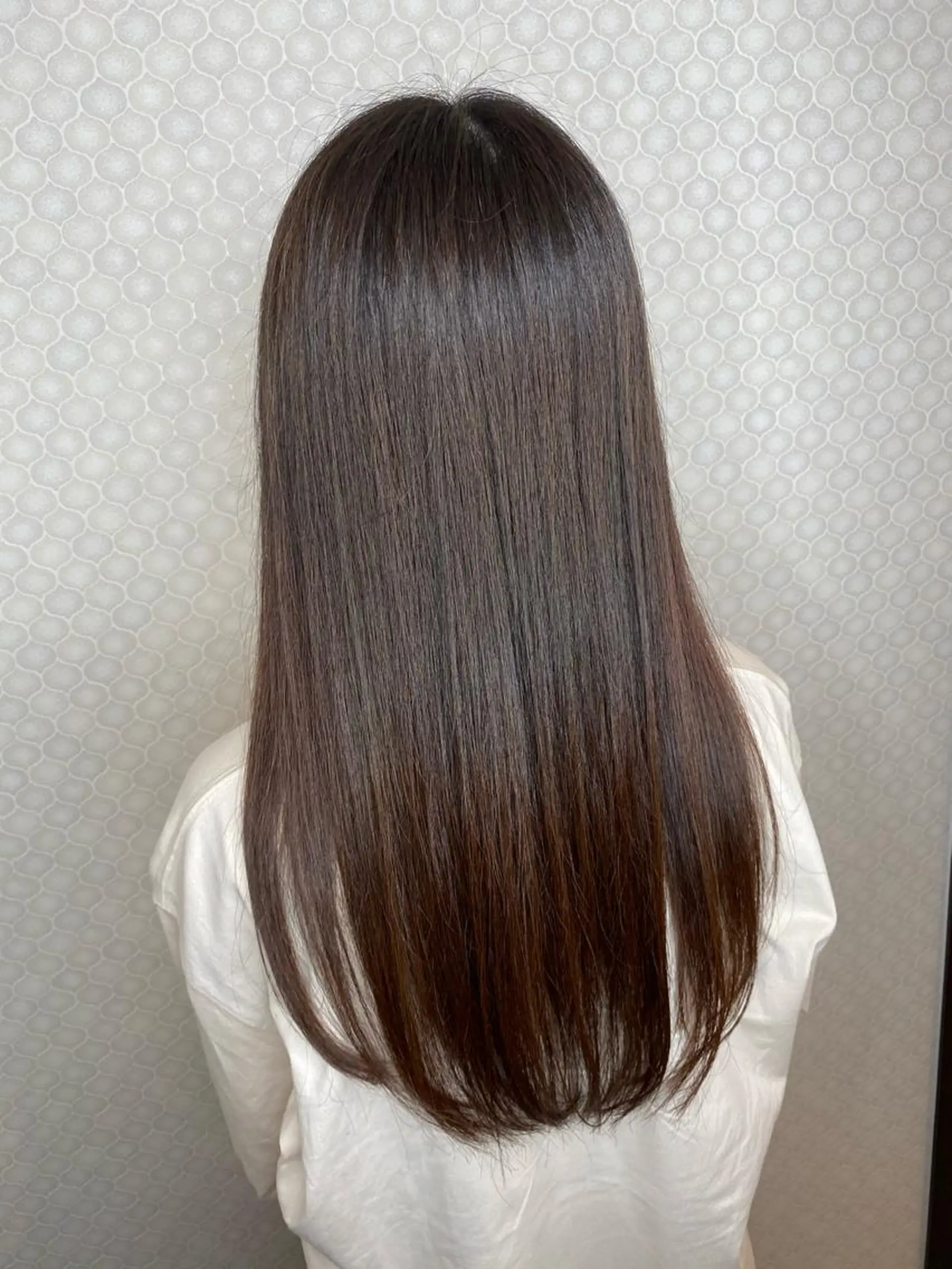 ロング 縮毛矯正 美容室Natural Spot所属・鈴木 暁斗のヘアスタイル