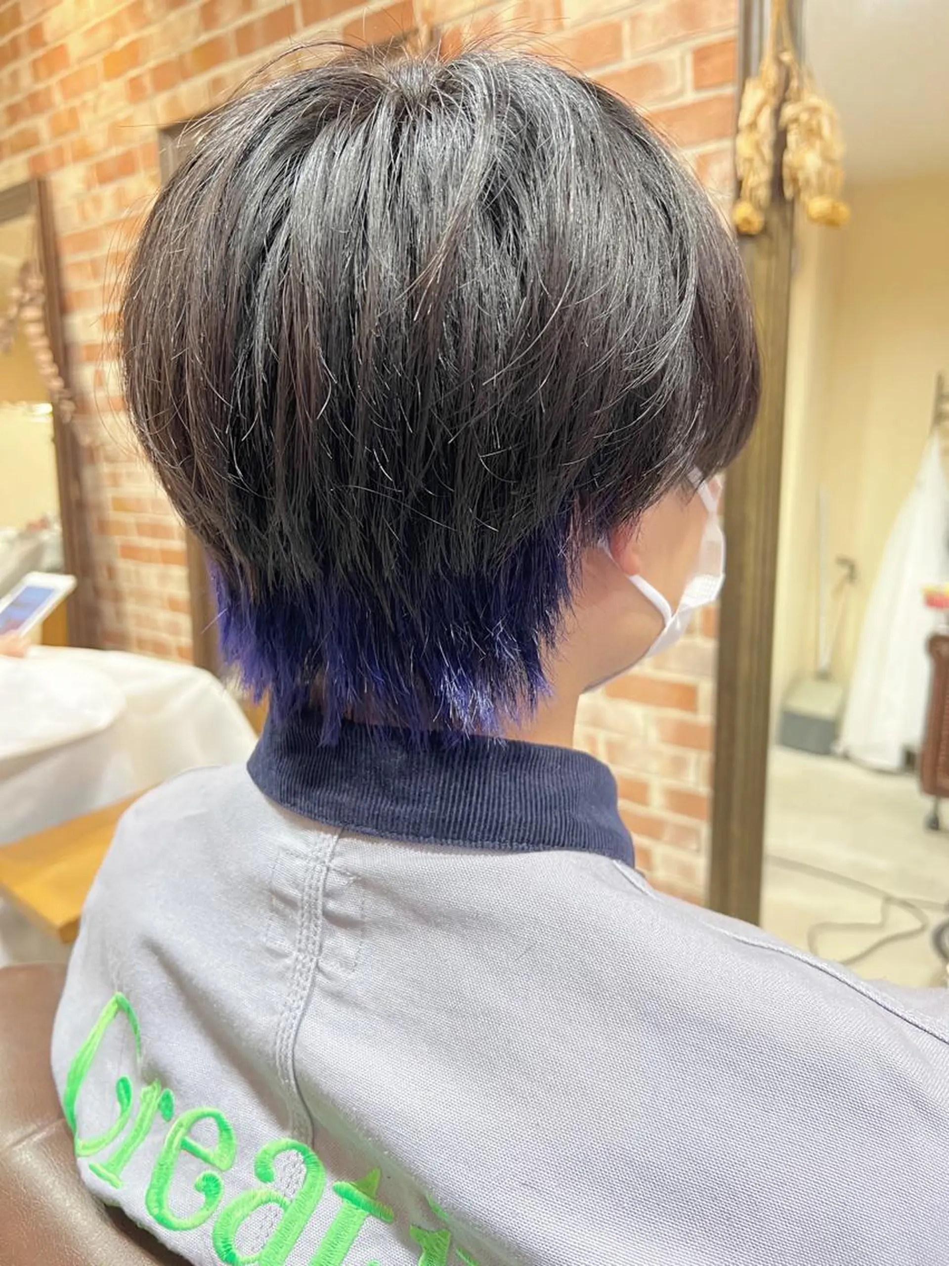 ショート ✨ミニモ限定価格◎ ブリーチ無しカラーのヘアスタイル