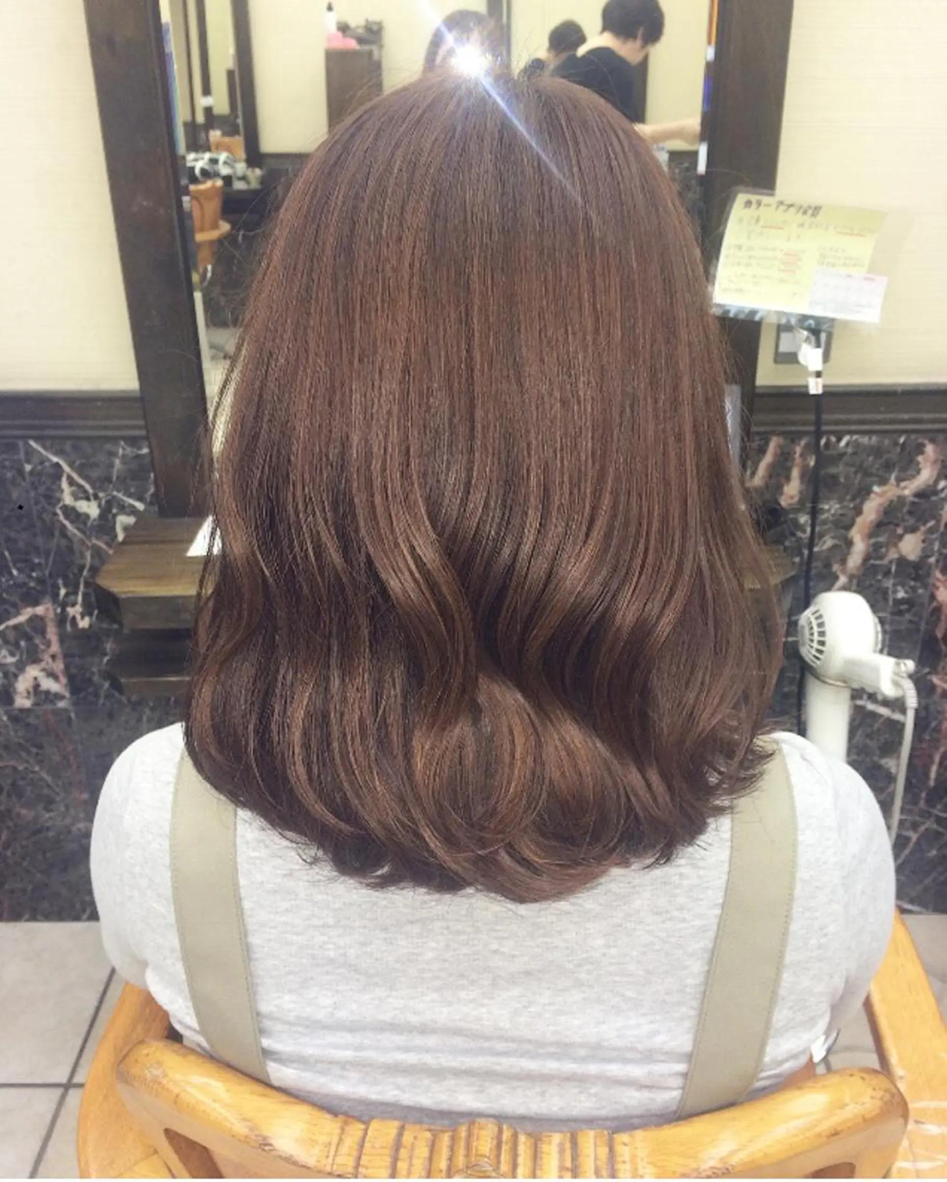 セミロング カラー カット ヘアカラー GranCieux 水戸/まつパ🧡黒柳のマツエク・マツパデザイン