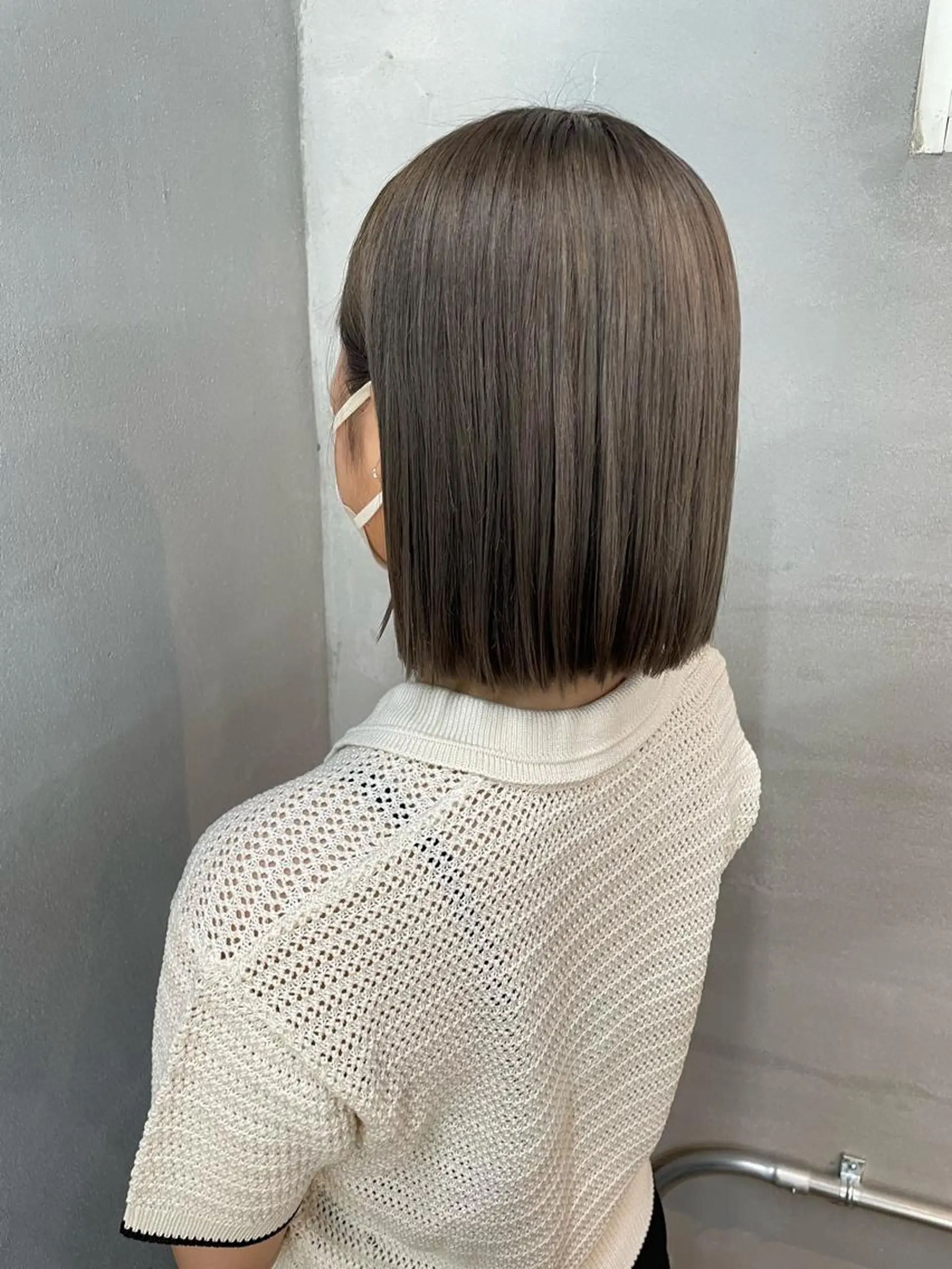 ショート カラー ブリーチ カット トリートメント 女性リピ90%🍨 🩷佐藤みずきのヘアスタイル