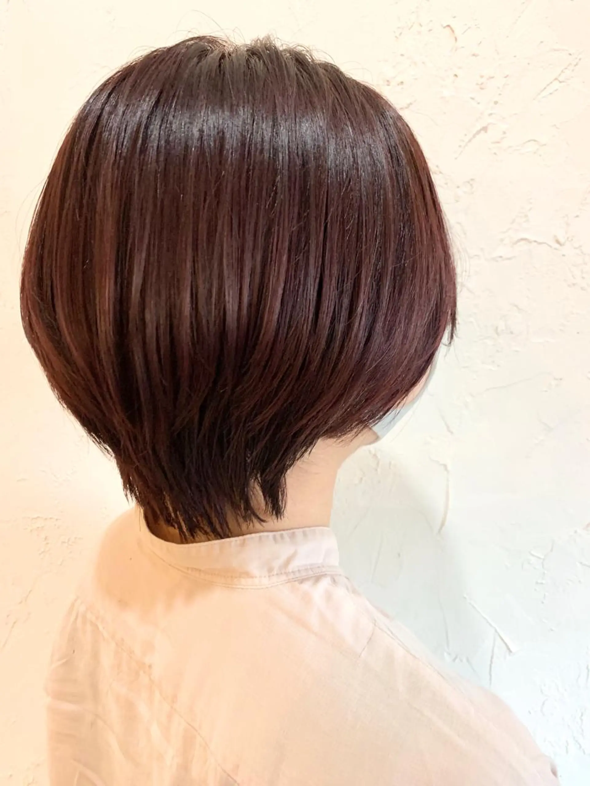 ショート カラー カット ヘアカラー トリートメント conne&riri所属・MA YUのヘアスタイル