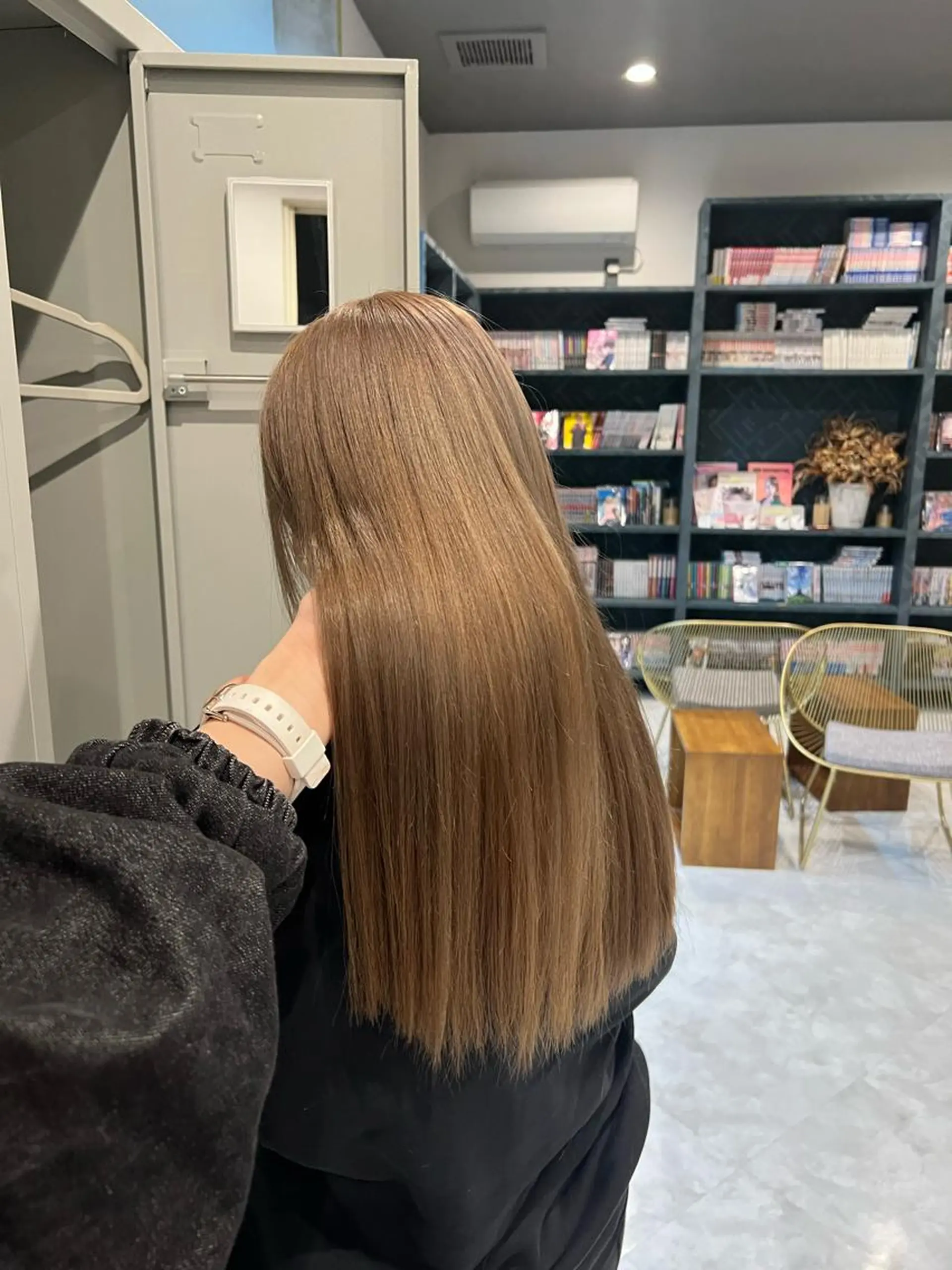ロング カラー カット ヘアカラー パーマ yomu  hair library所属・武藤 りょうのヘアスタイル