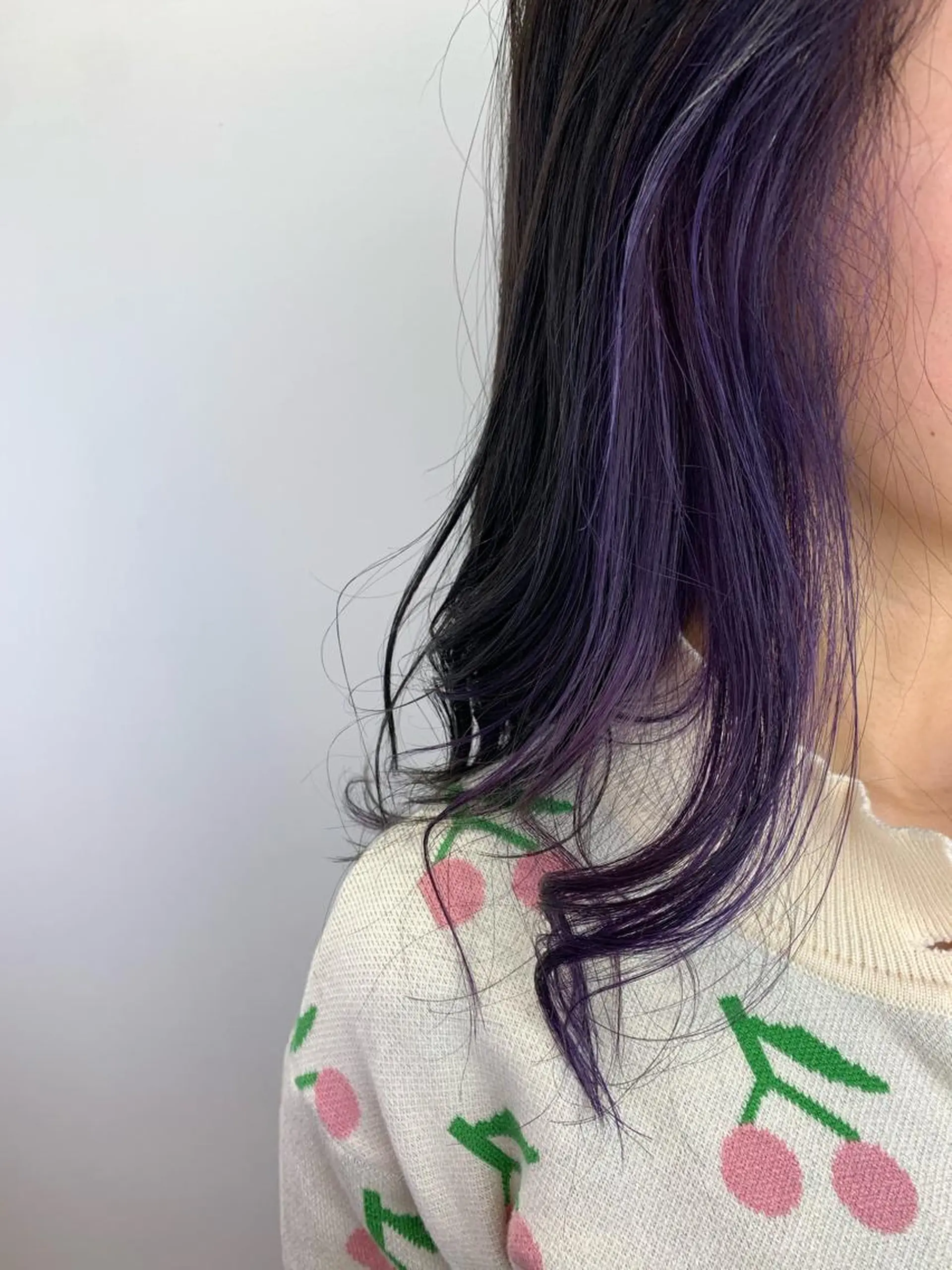 セミロング カラー ラベンダーカラー SALOWIN神戸三宮店所属・【美髪を叶える】中谷 彰宏（アキ)のヘアスタイル