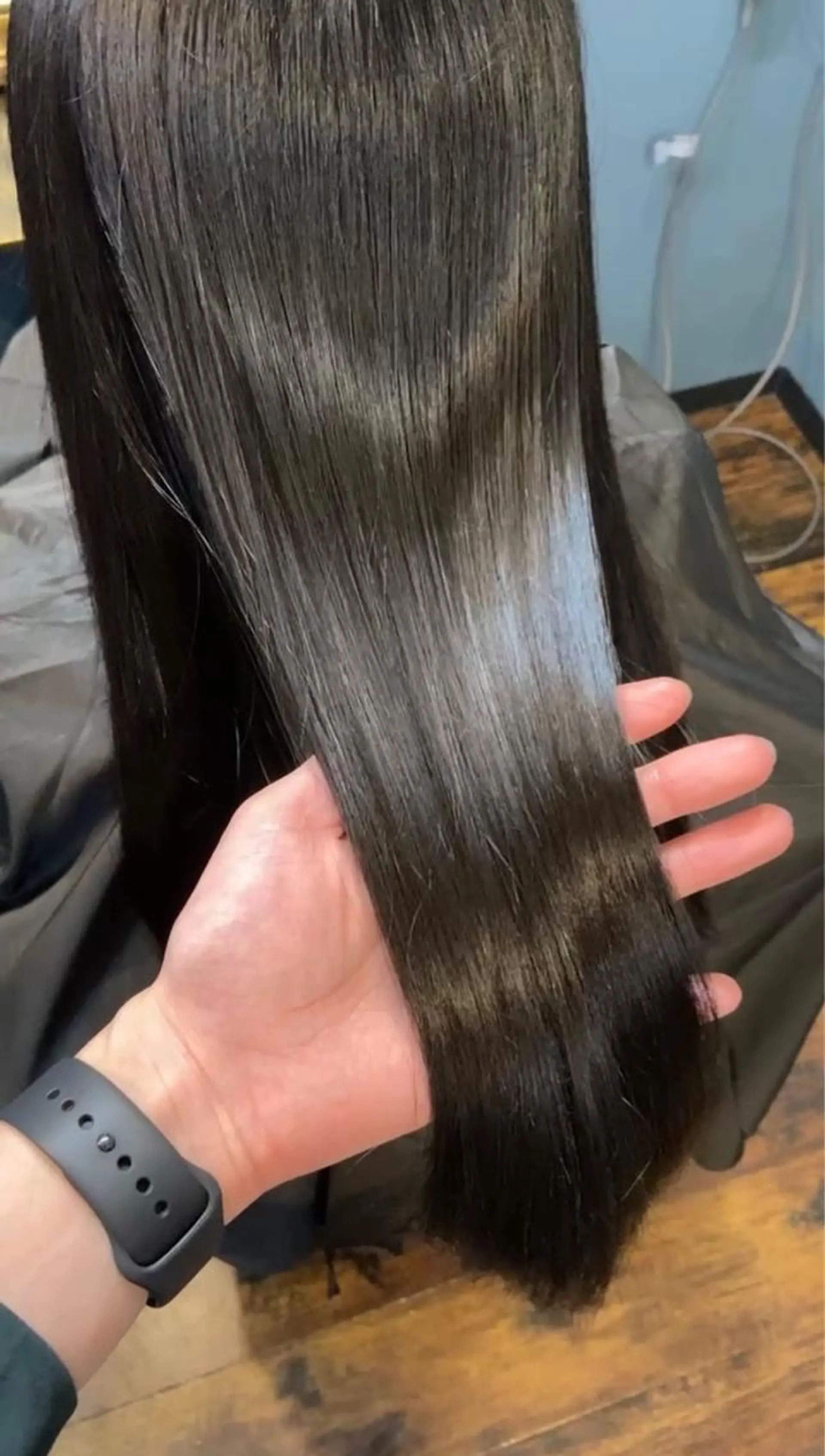 ロング トリートメント カット 縮毛矯正 ユアーズヘアーセカンド所属・広島No.1美髪矯正 髪質改善/河村総一郎のヘアスタイル