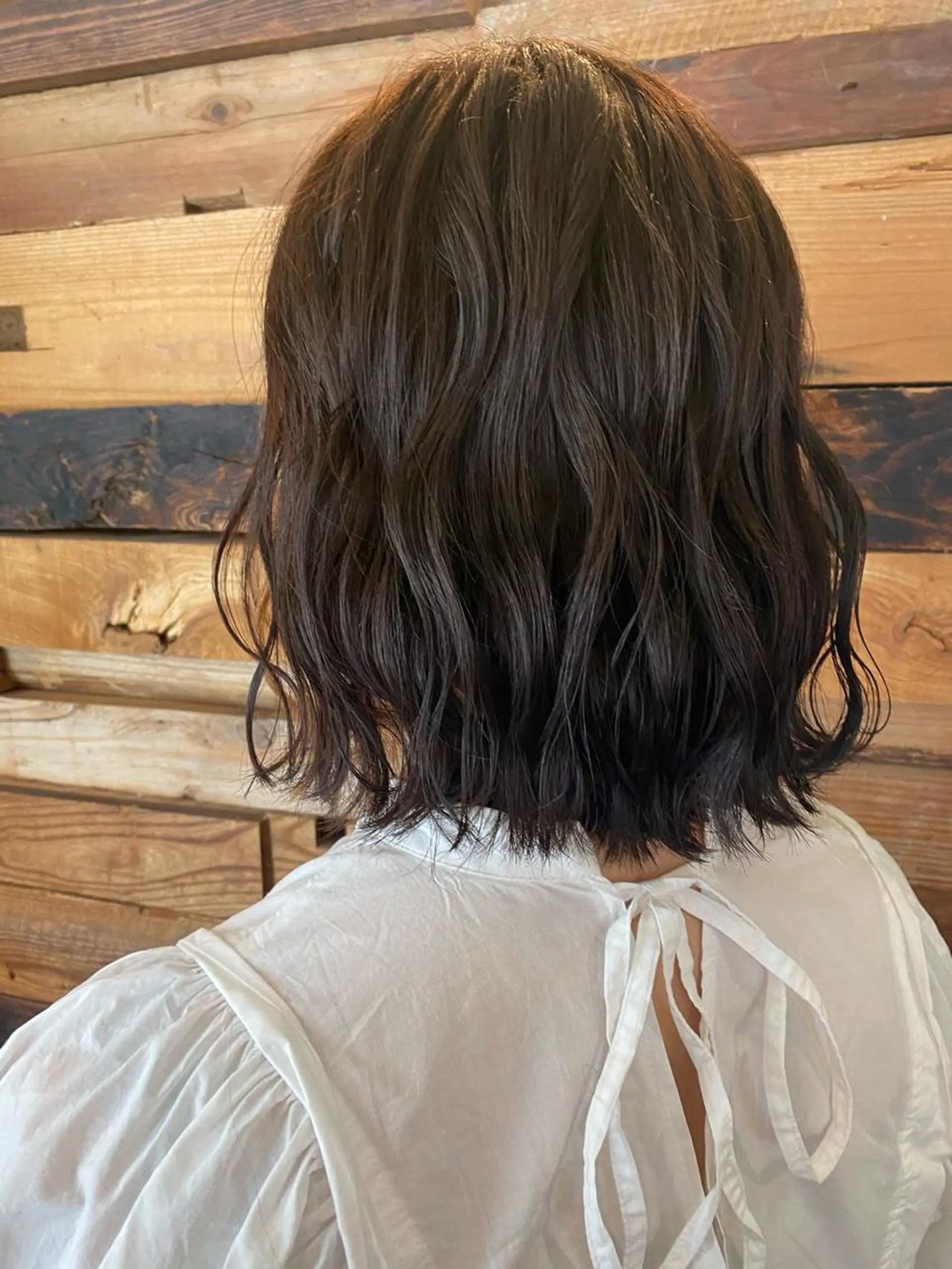 ミディアム 白井 雅美のヘアスタイル