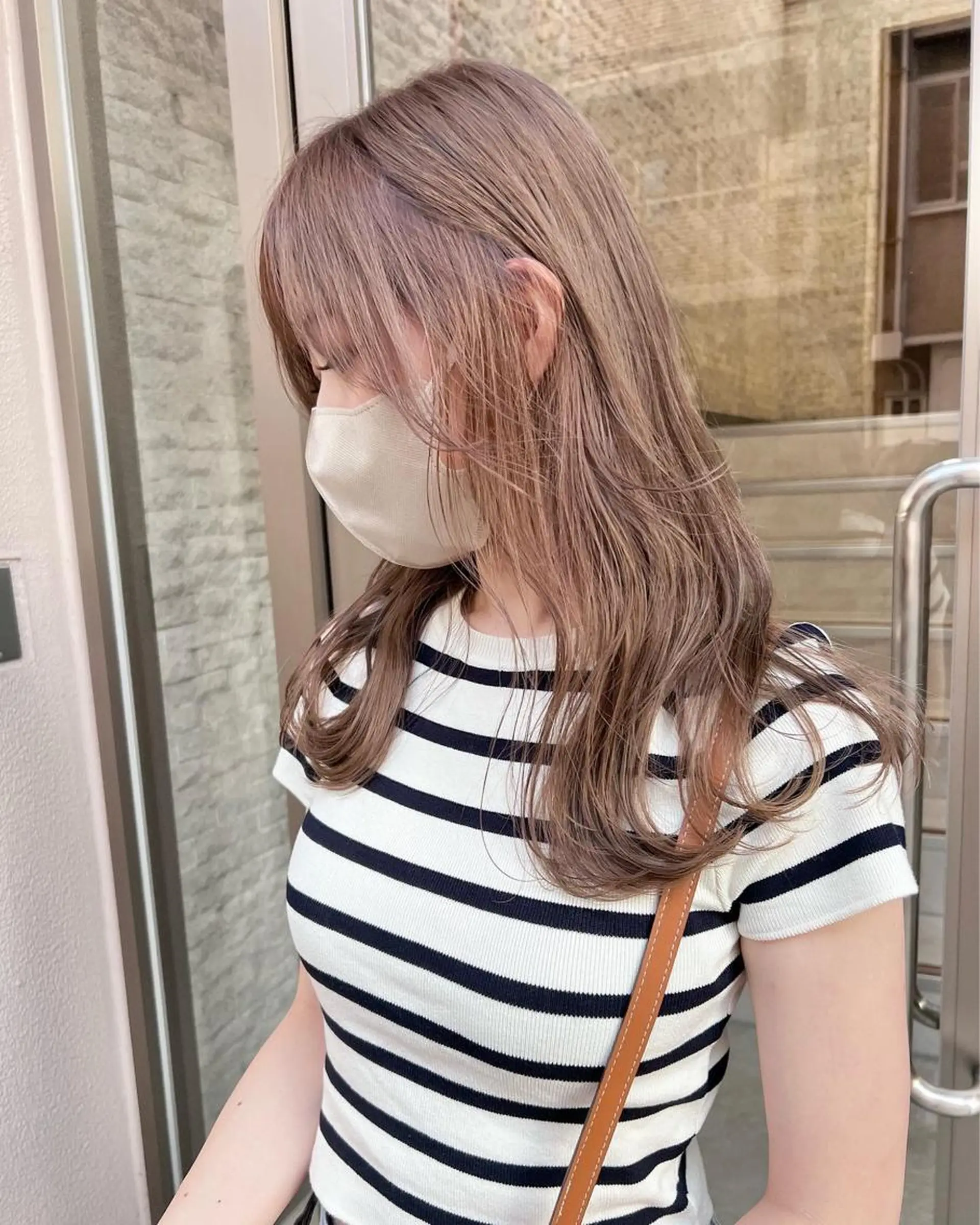 セミロング カラー カット ヘアカラー トリートメント 樫原裕二 /柔らかいカラーのヘアスタイル