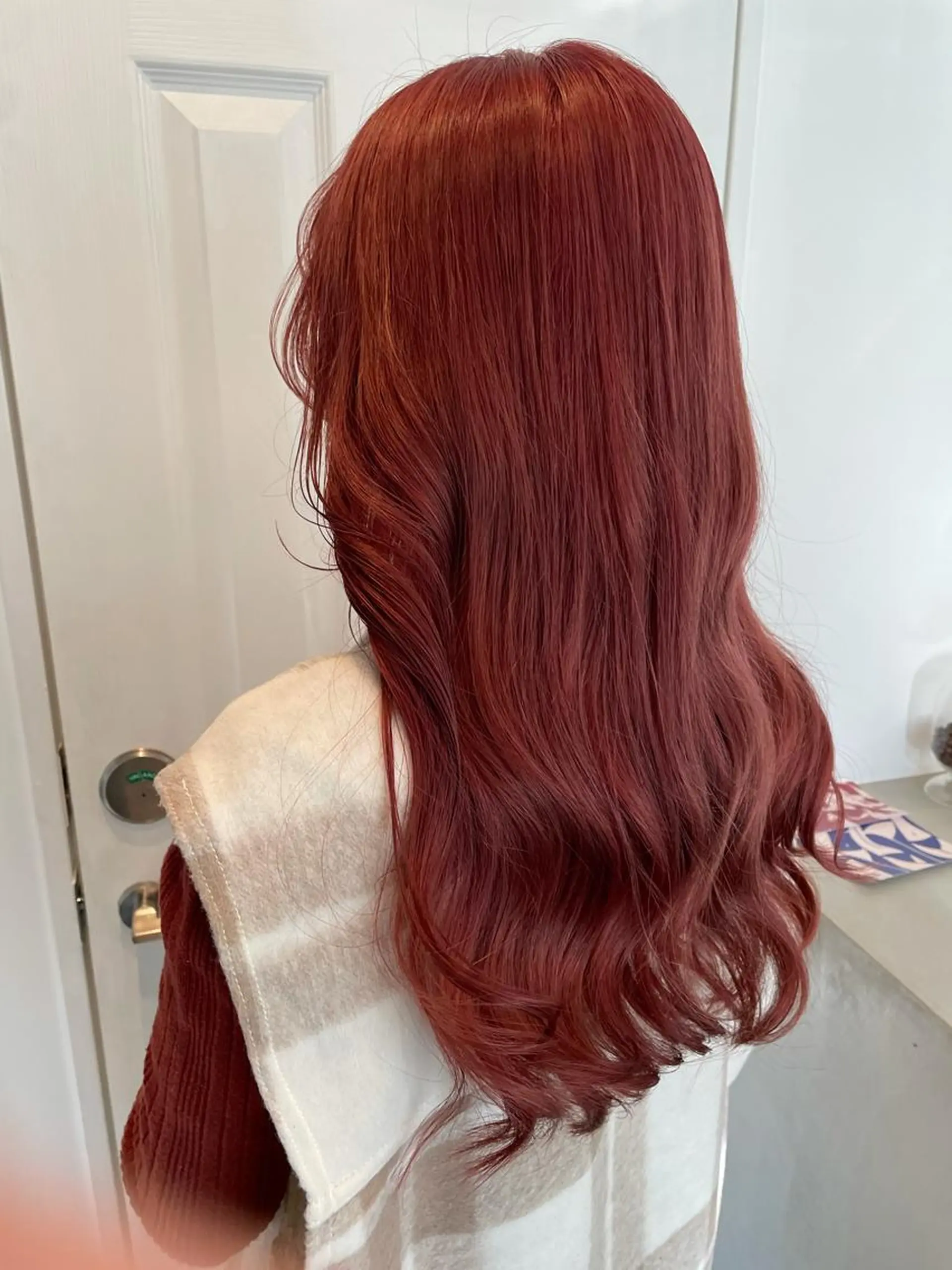 セミロング カラー ブリーチ ケアブリーチ ピンクカラー トリートメント カット ヘアカラー トリートメント 中目黒🌼 🌼ハナのヘアスタイル