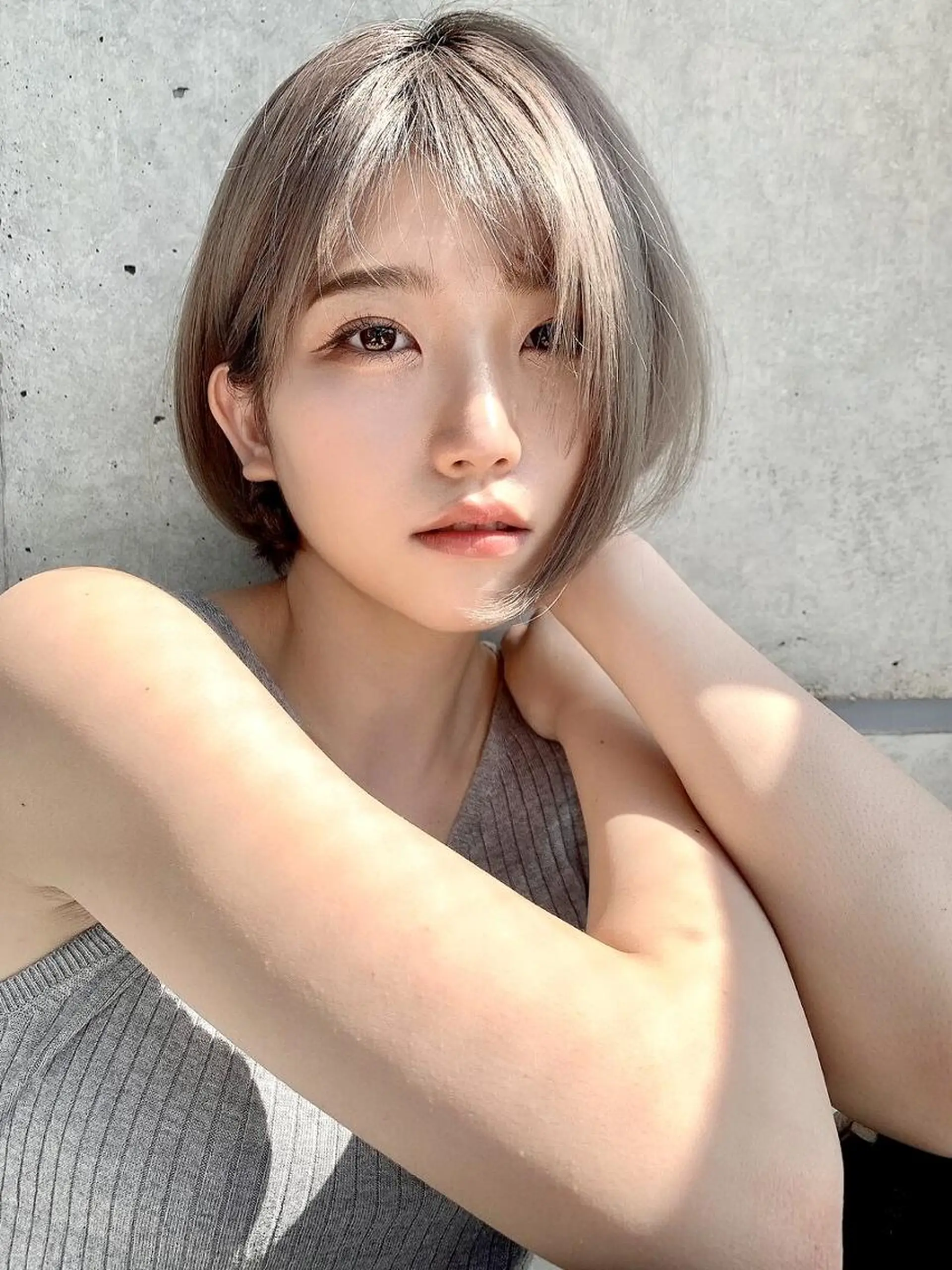 カラー カット ヘッドスパ ヘアセット 🌿赤み消しうる艶 🌿透明感カラー🌿のヘアスタイル