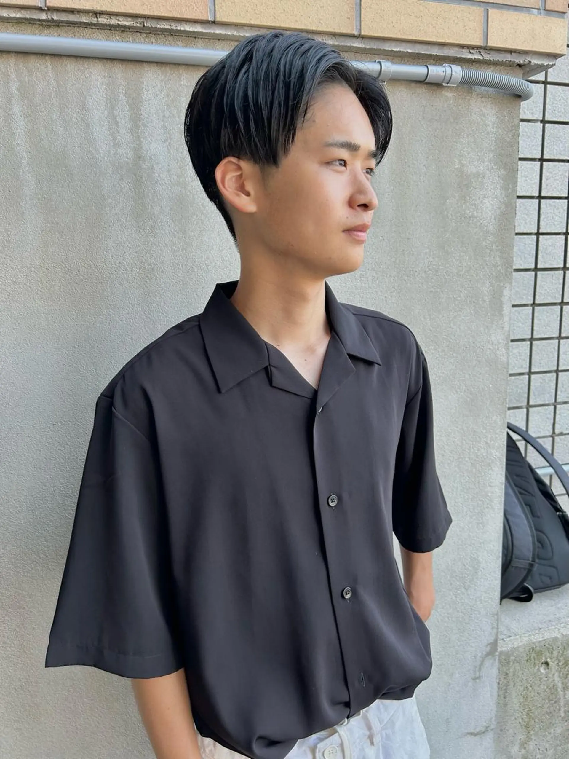 ミディアム en⁺　trust所属・山口 麗音のヘアスタイル