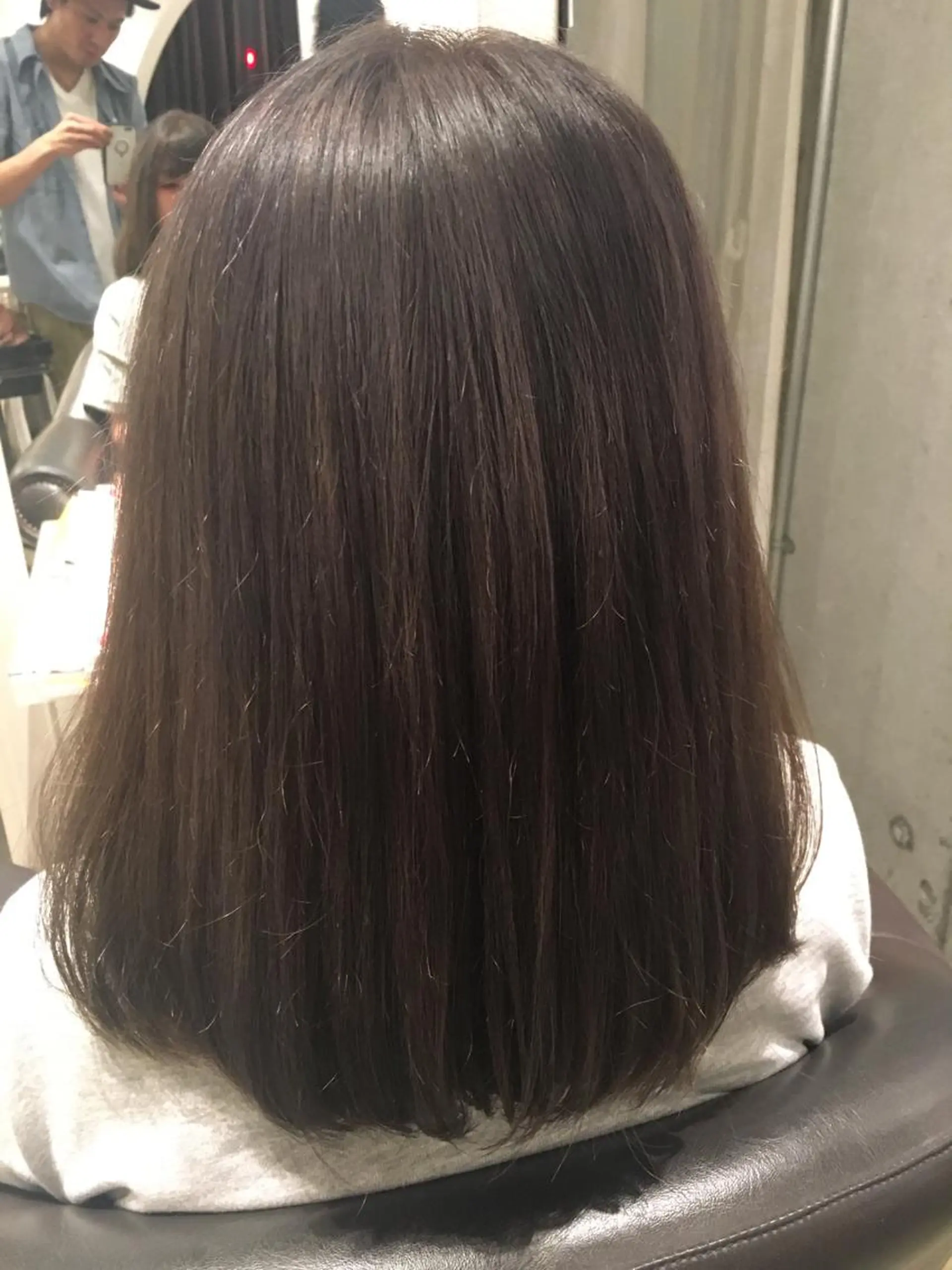 ミディアム カラー グレージュ シルバー シルバーグレージュ 🏆感動をお約束🏆 🥇SHO🎖のヘアスタイル