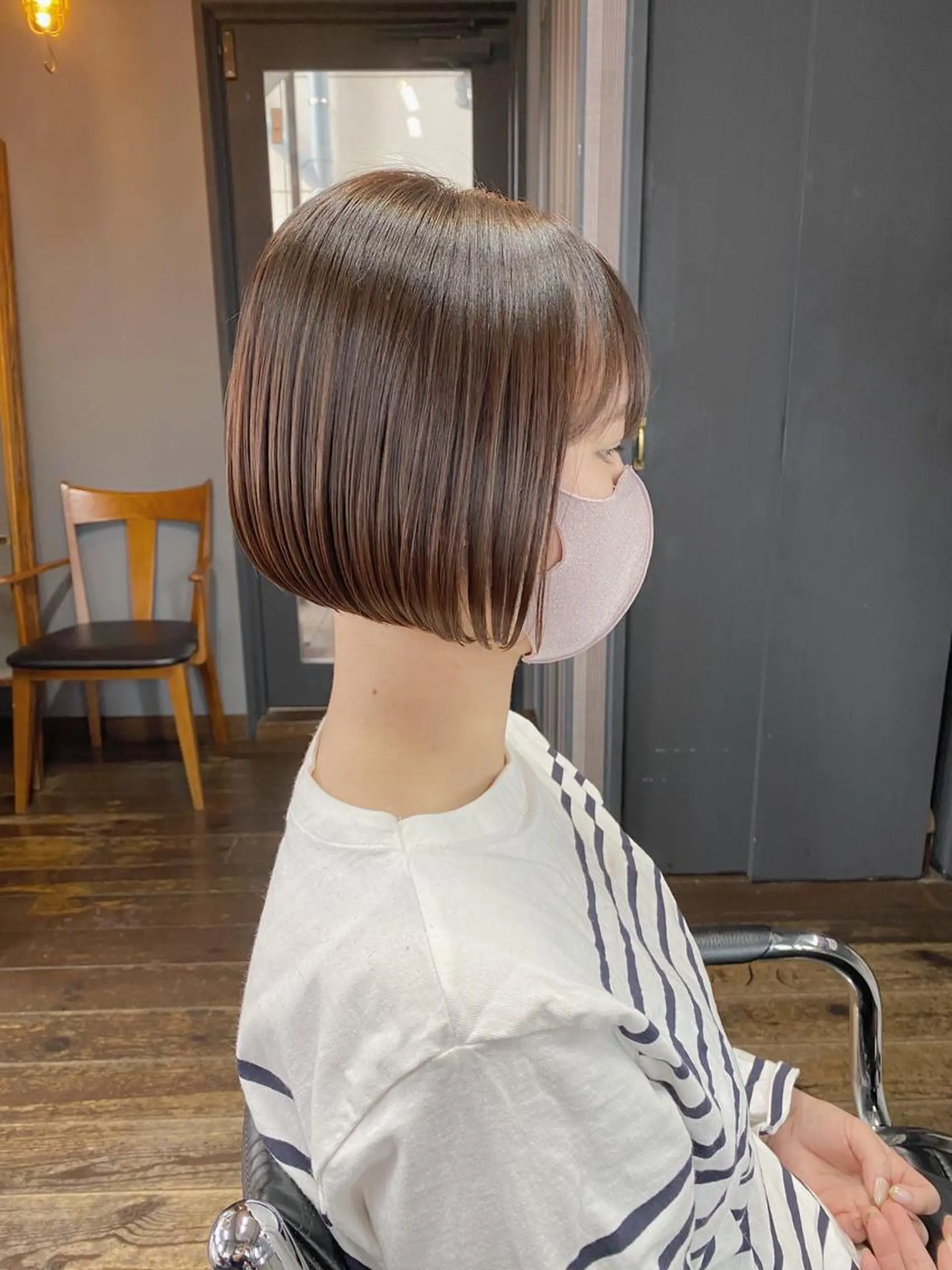ショート カラー ヘアアレンジ ボブ カット ヘアカラー トリートメント 店長✂️KOTA✂️ oggiottoのヘアスタイル