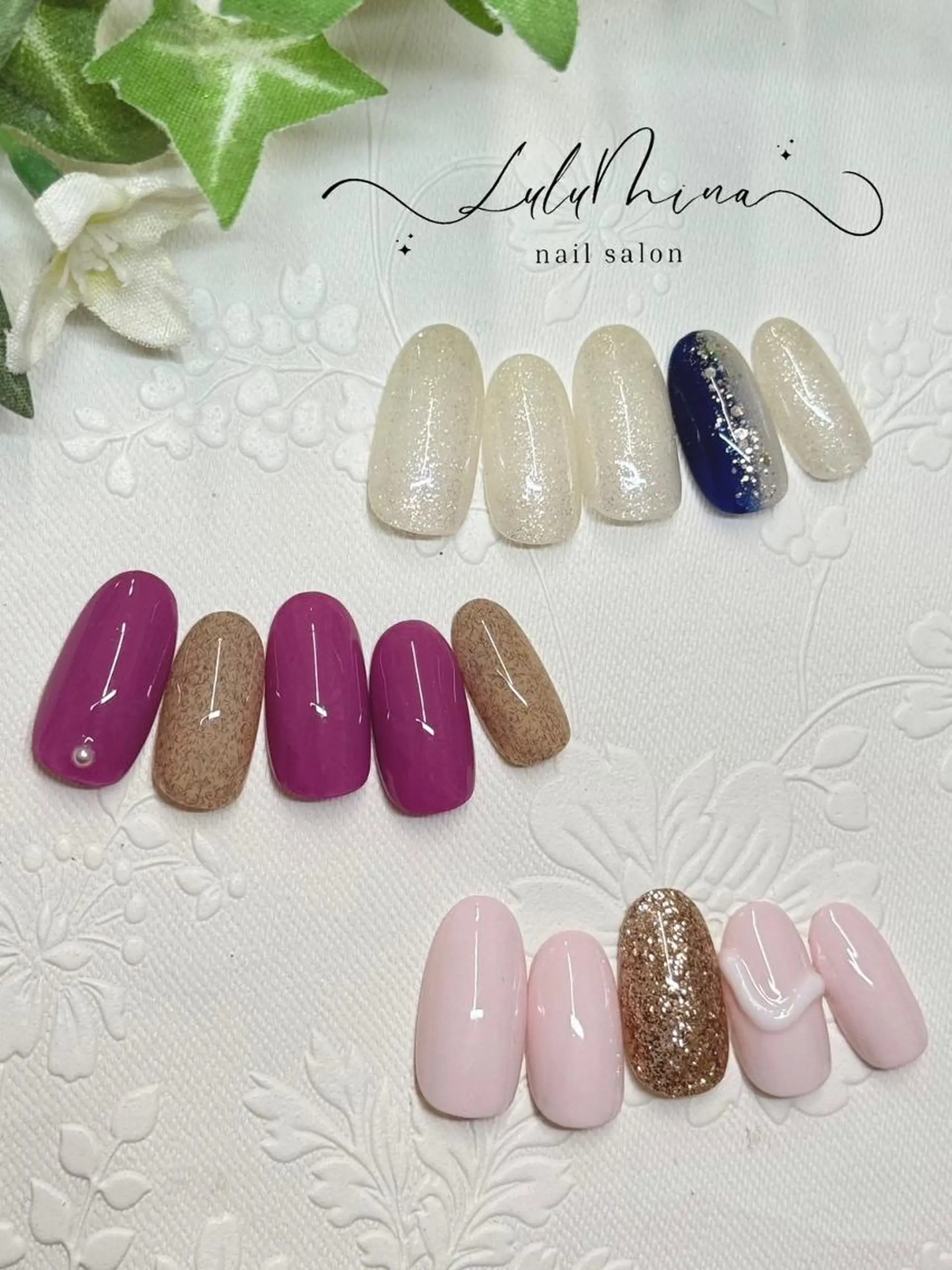ネイル ハンドネイル ルルミーナ ネイル ネイリスト ナナのネイルデザイン