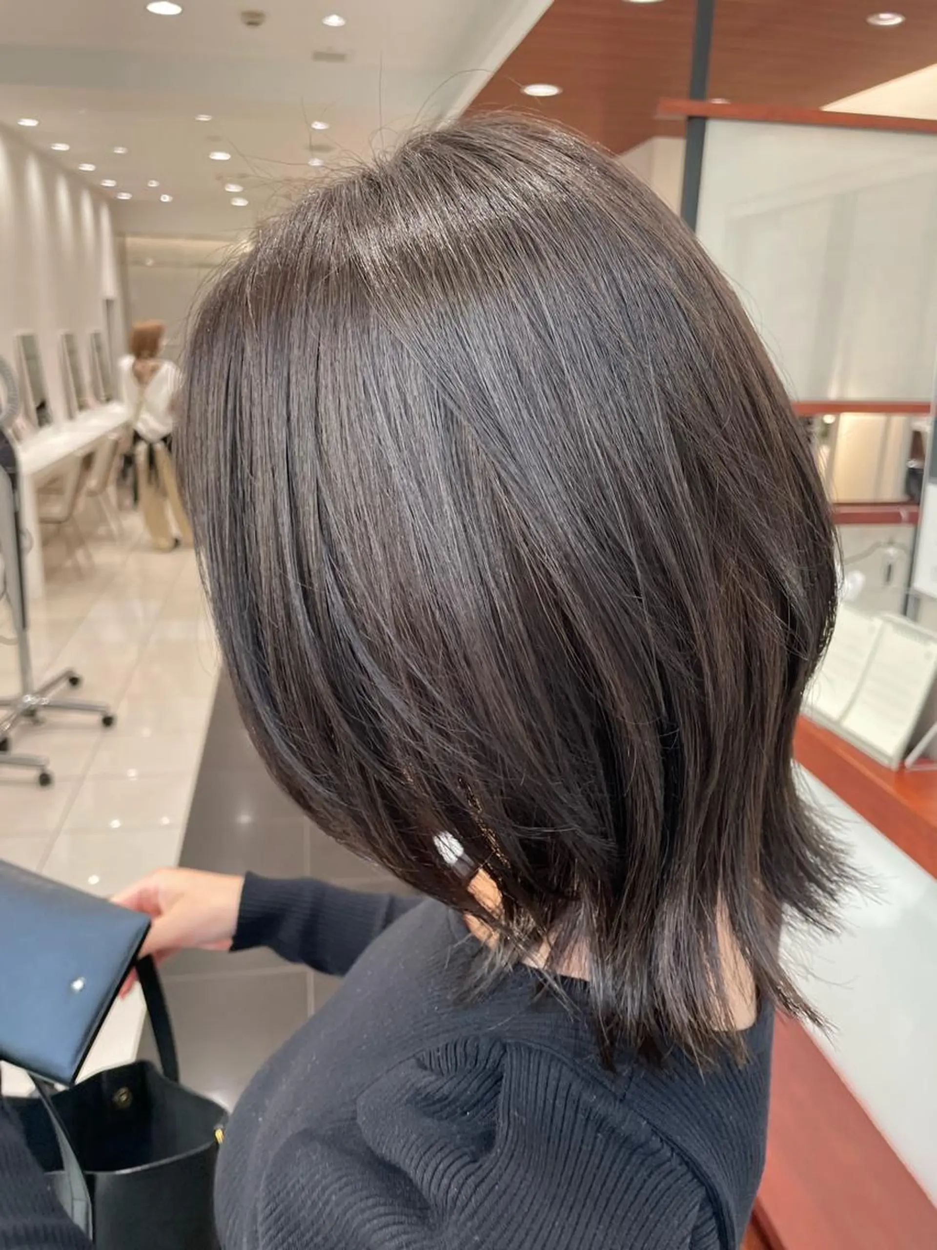 ミディアム カット ヘアカラー トリートメント ヘッドスパ BiBi    武田 あやのヘアスタイル