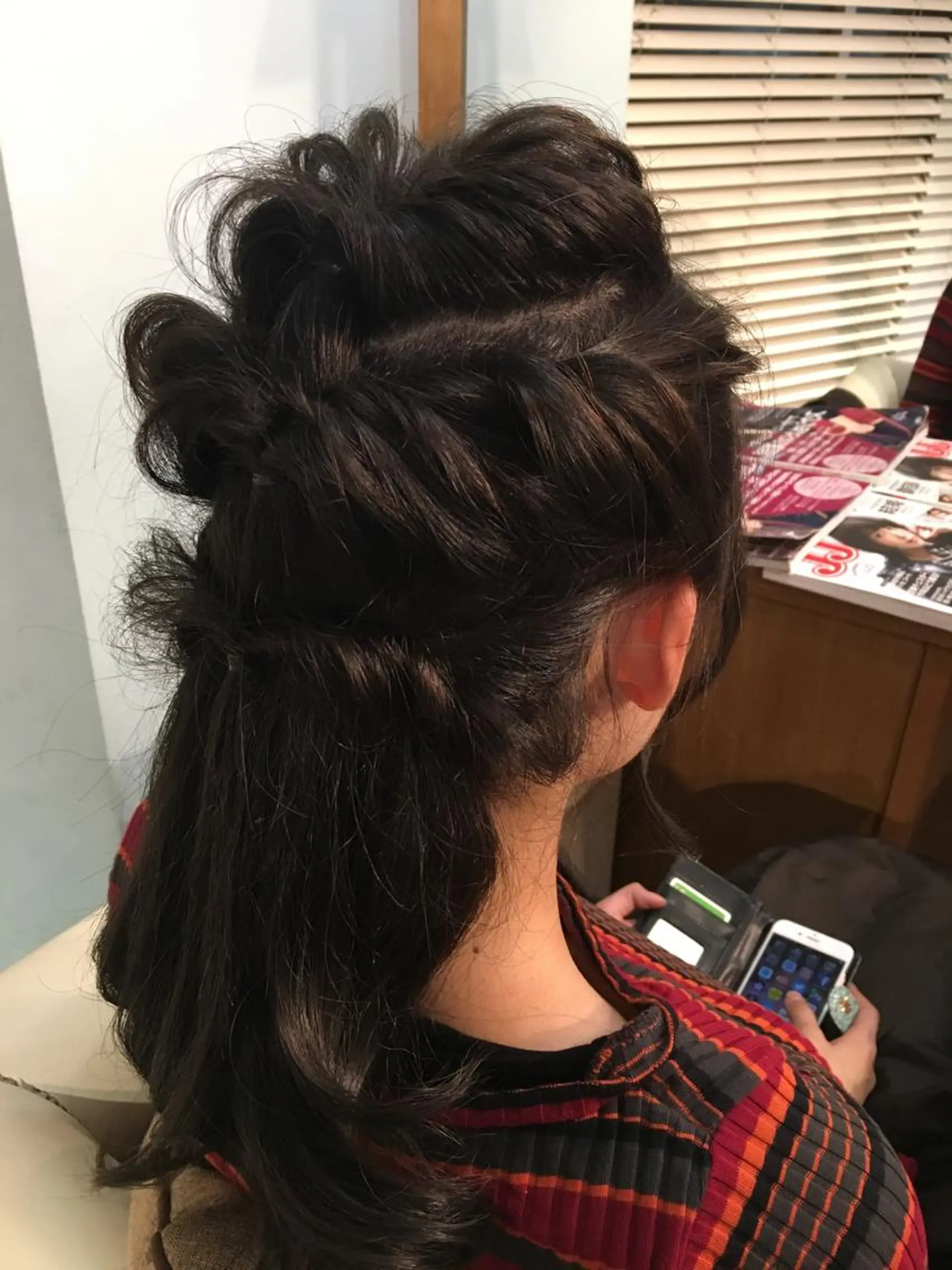 セミロング ロング ヘアアレンジ 寺門 達也のヘアスタイル