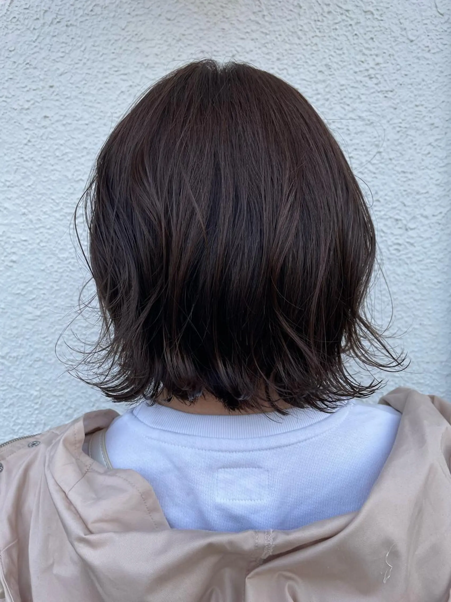 ショート カラー アッシュ 透明感カラー 内藤 すずなのヘアスタイル