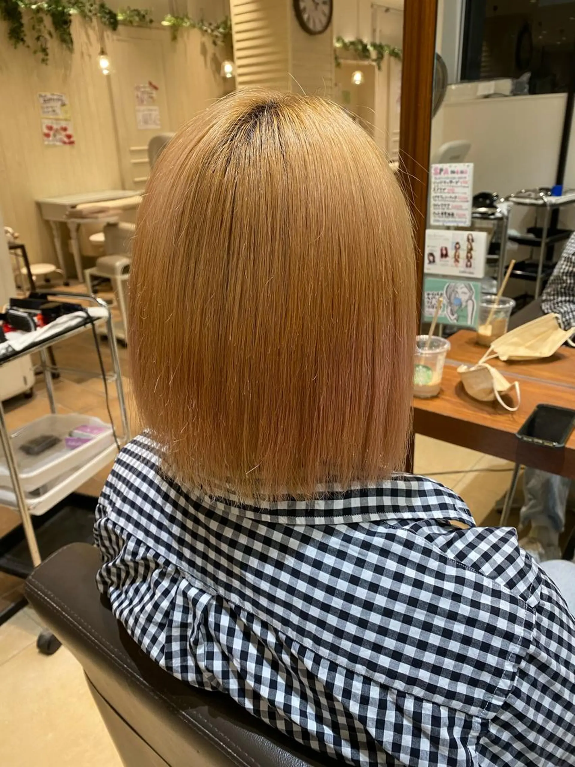 ミディアム 縮毛矯正 縮毛矯正 Rubik's江坂 ルービックえさかのヘアスタイル