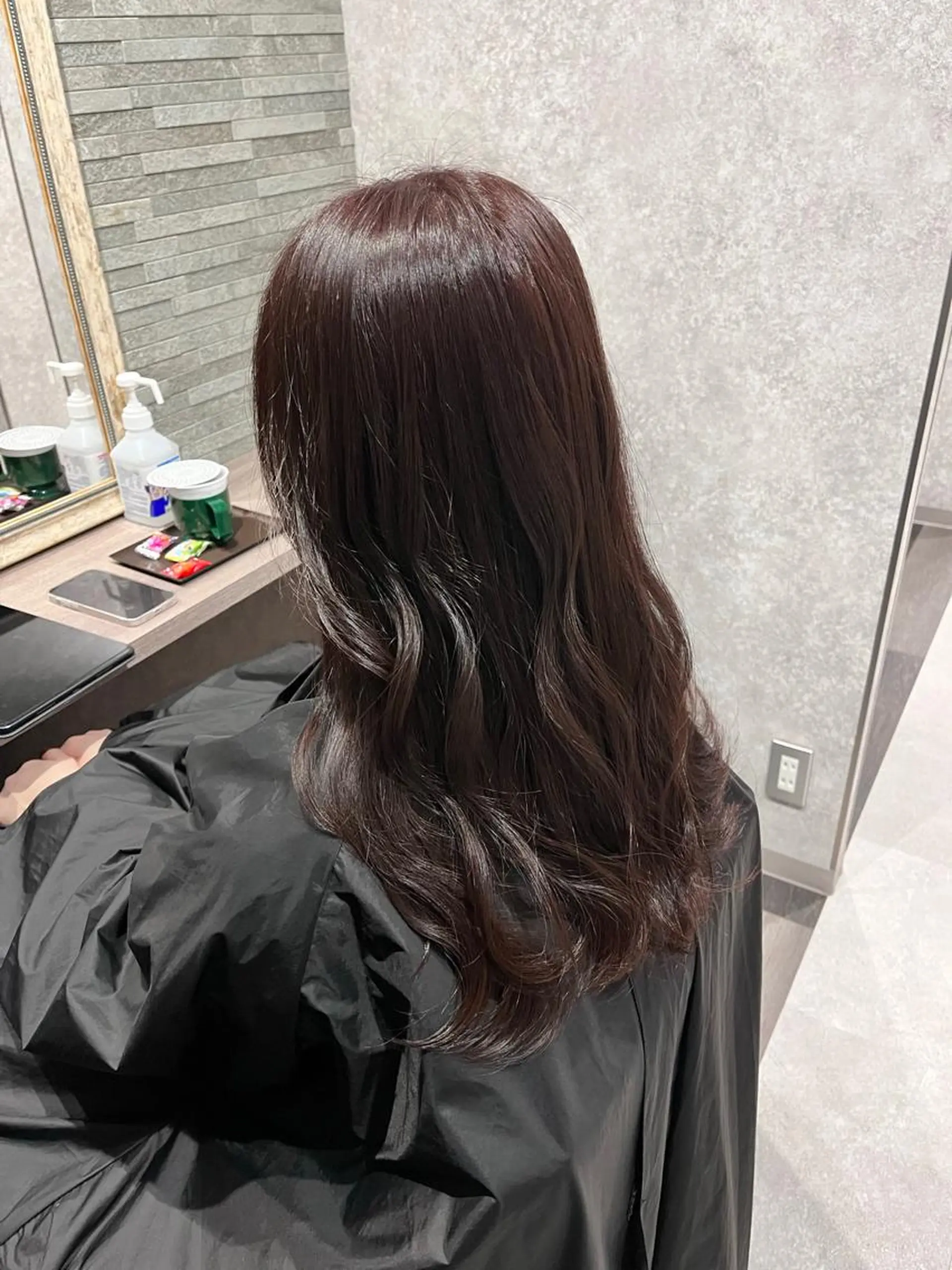 ロング カラー ブラウンカラー ピンクカラー ピンクブラウン Labimani   ラビマーニ所属・西林麗雄7月枠 まだあります！のヘアスタイル