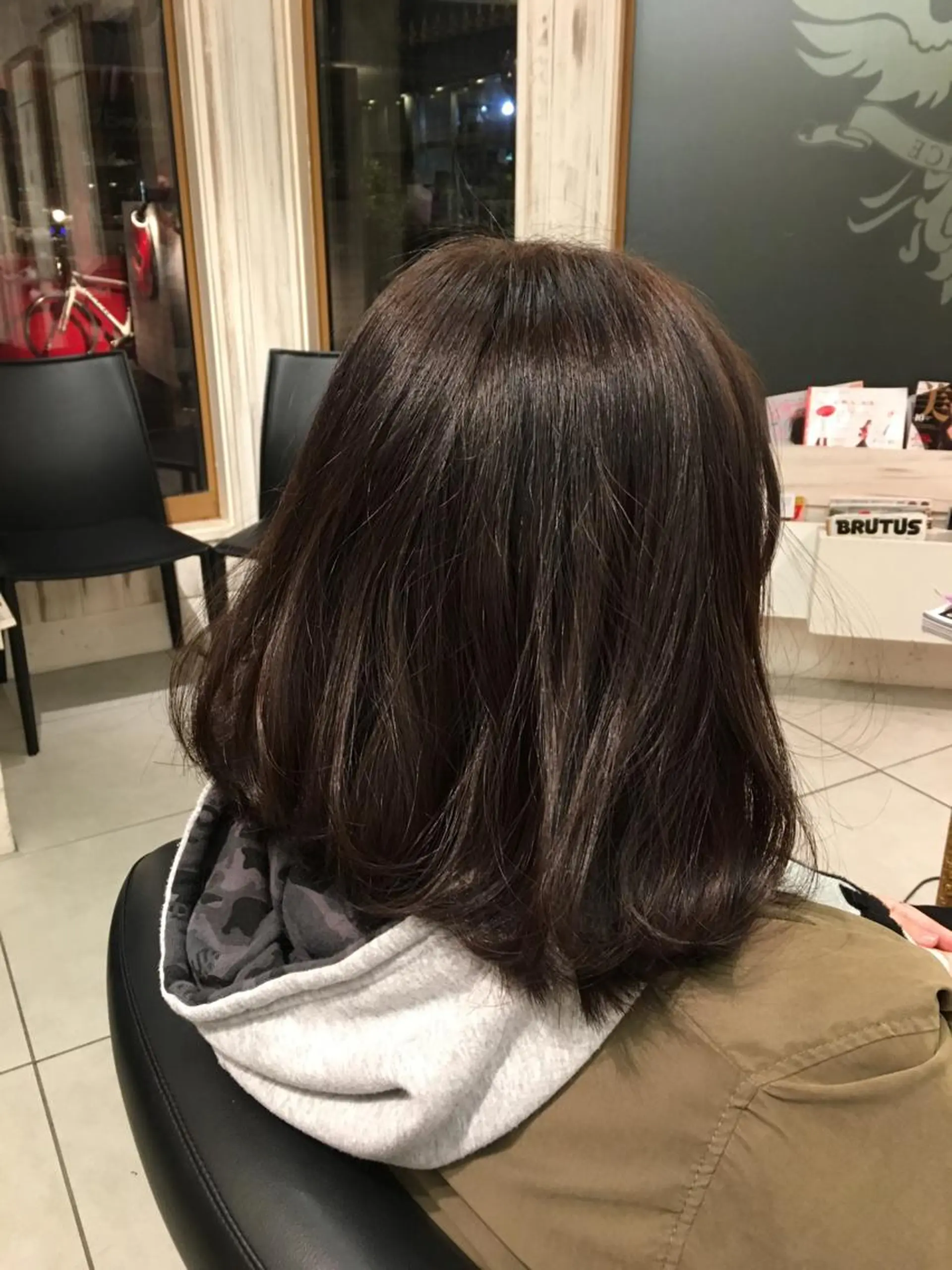 ミディアム FENICE onthe beach所属・永井大樹✨ 透明感カラー✨のヘアスタイル