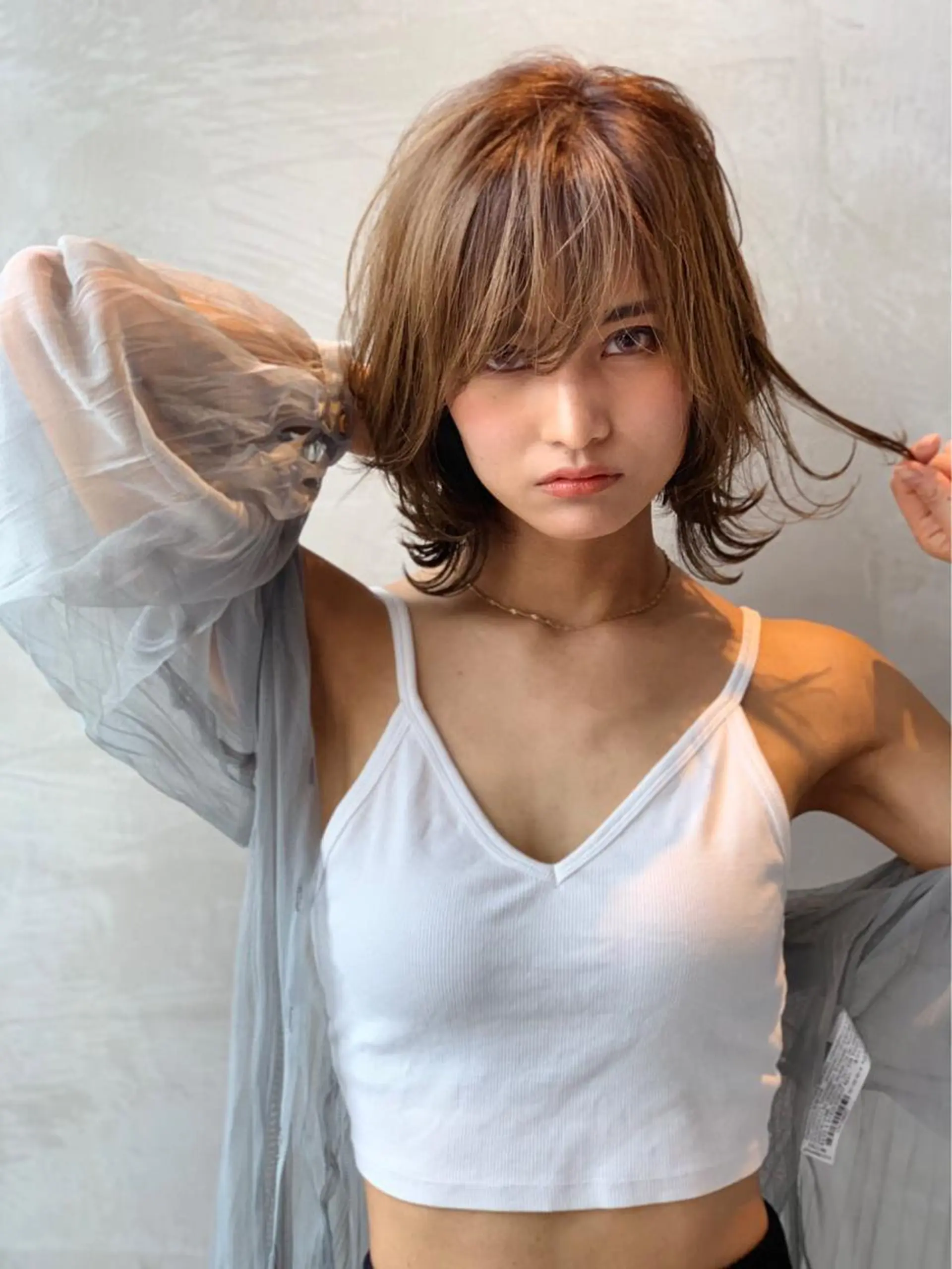 ミディアム カラー HAIR SALON M所属・ryota .のヘアスタイル