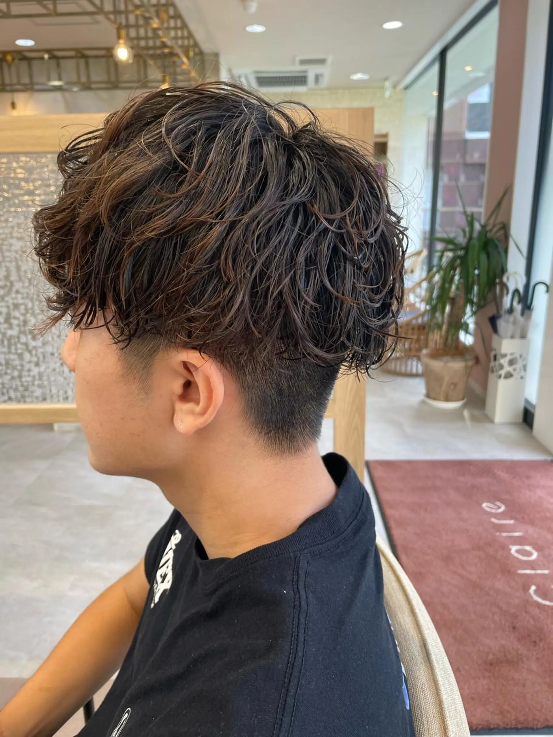 パーマ カット パーマ 韓国風￤ボブ￤パーマ 🍒竹下 茜🍒のヘアスタイル