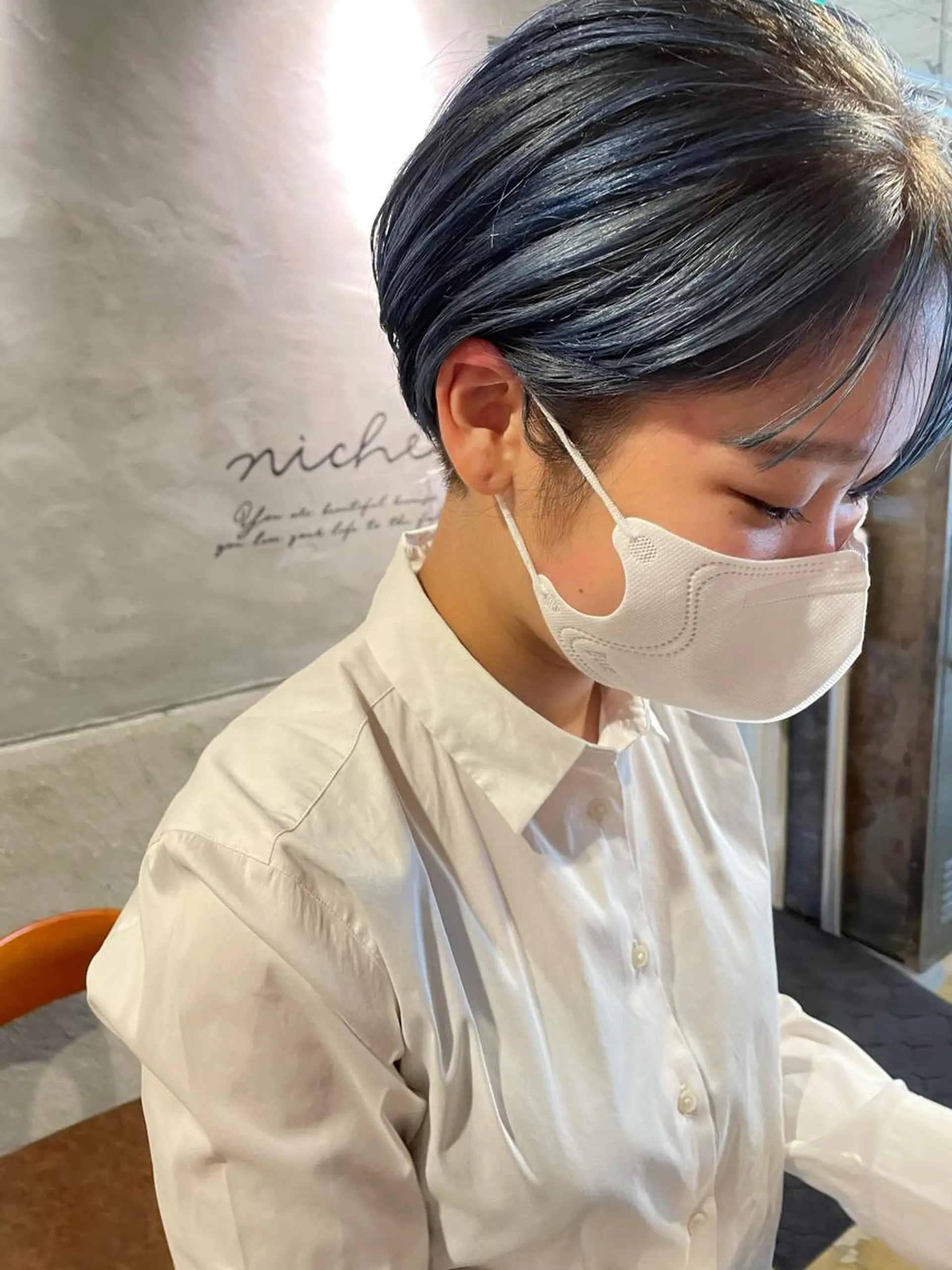 ショート カット ヘアカラー トリートメント さの あやねのヘアスタイル