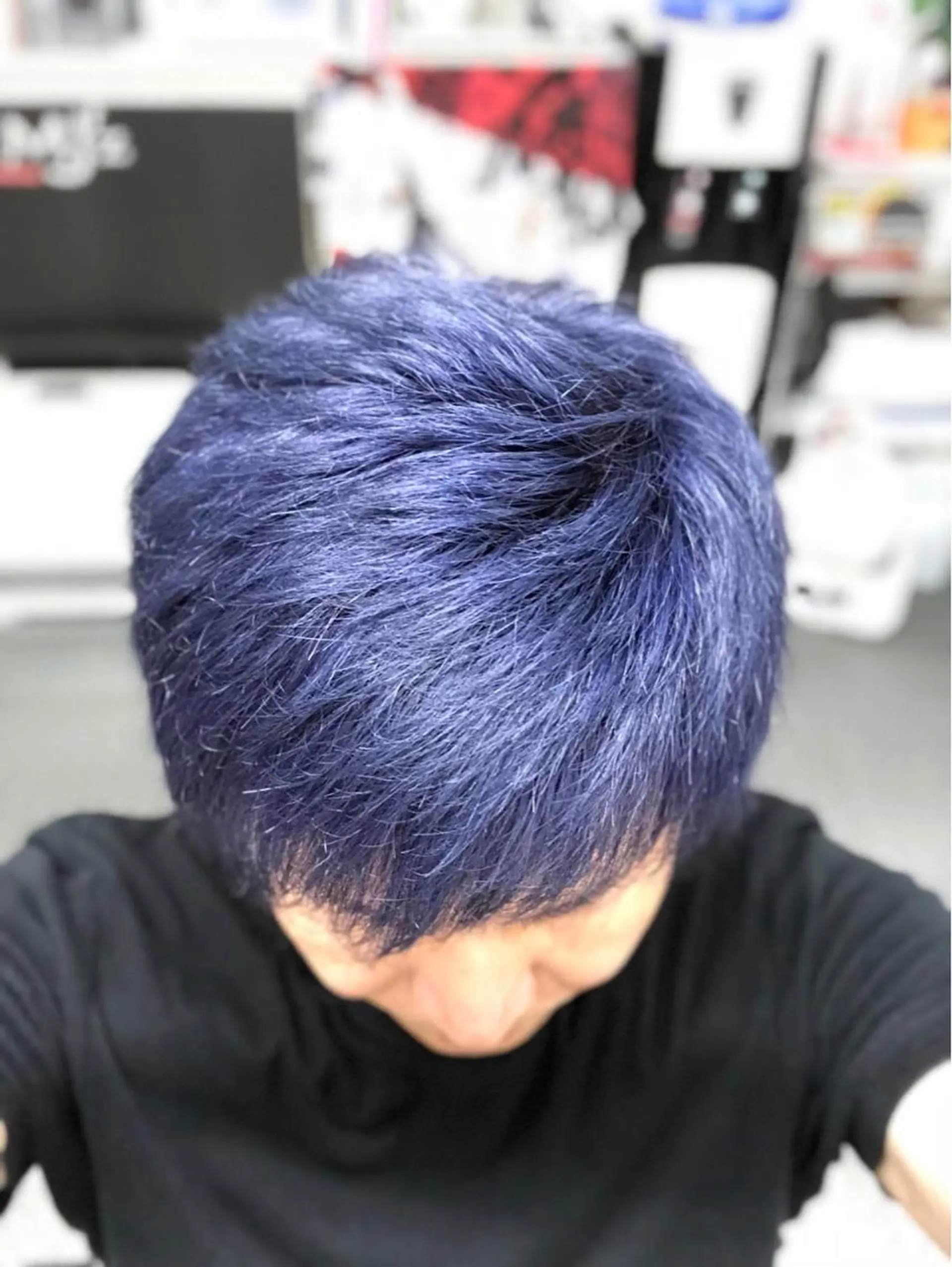 ショート カラー メンズ メンズブリーチ ブリーチ MJ'z所属・石橋 誠のヘアスタイル
