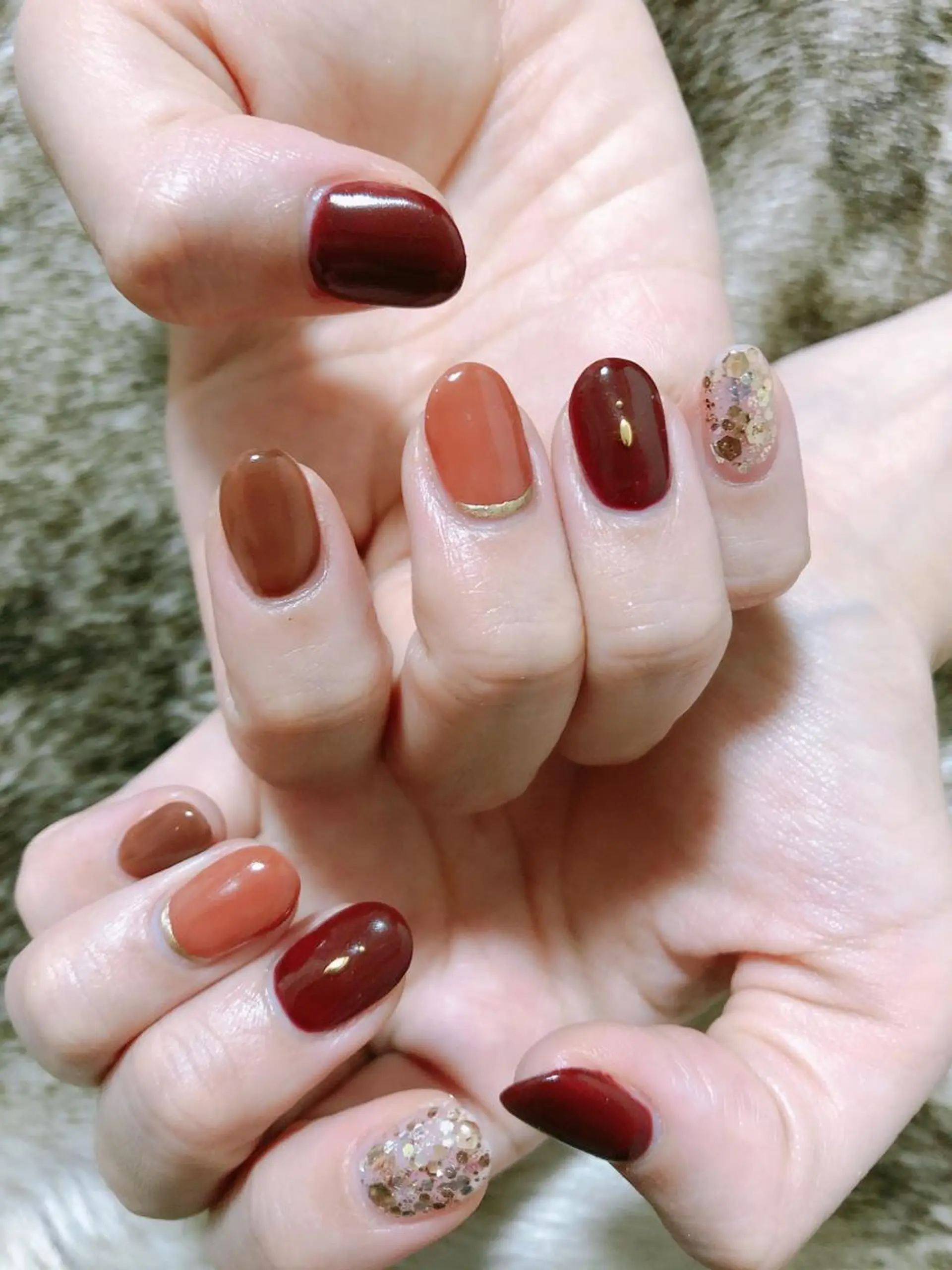 ネイル シンプルネイル kiki nail 二子玉川のネイルデザイン