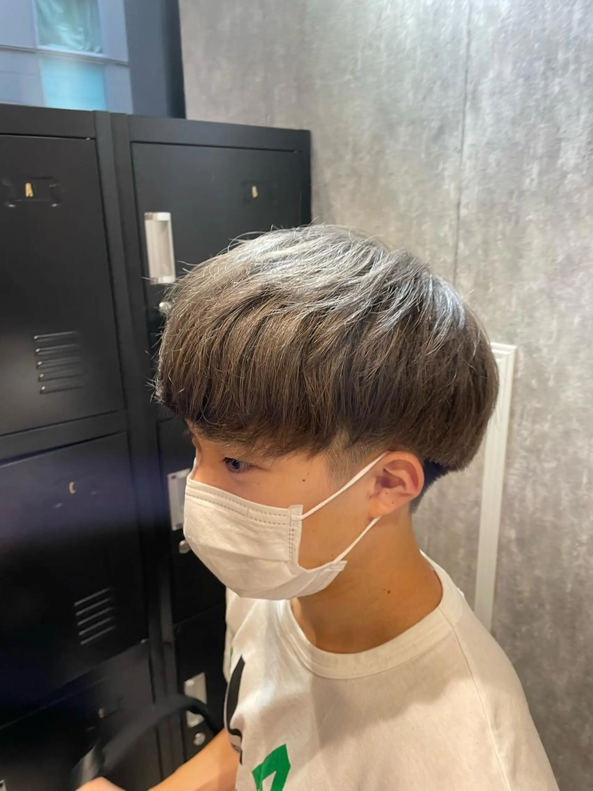 ショート カラー パーマ メンズ ベージュカラー ヘアカラー 🔥メンズ超特化🔥 青木海斗のヘアスタイル