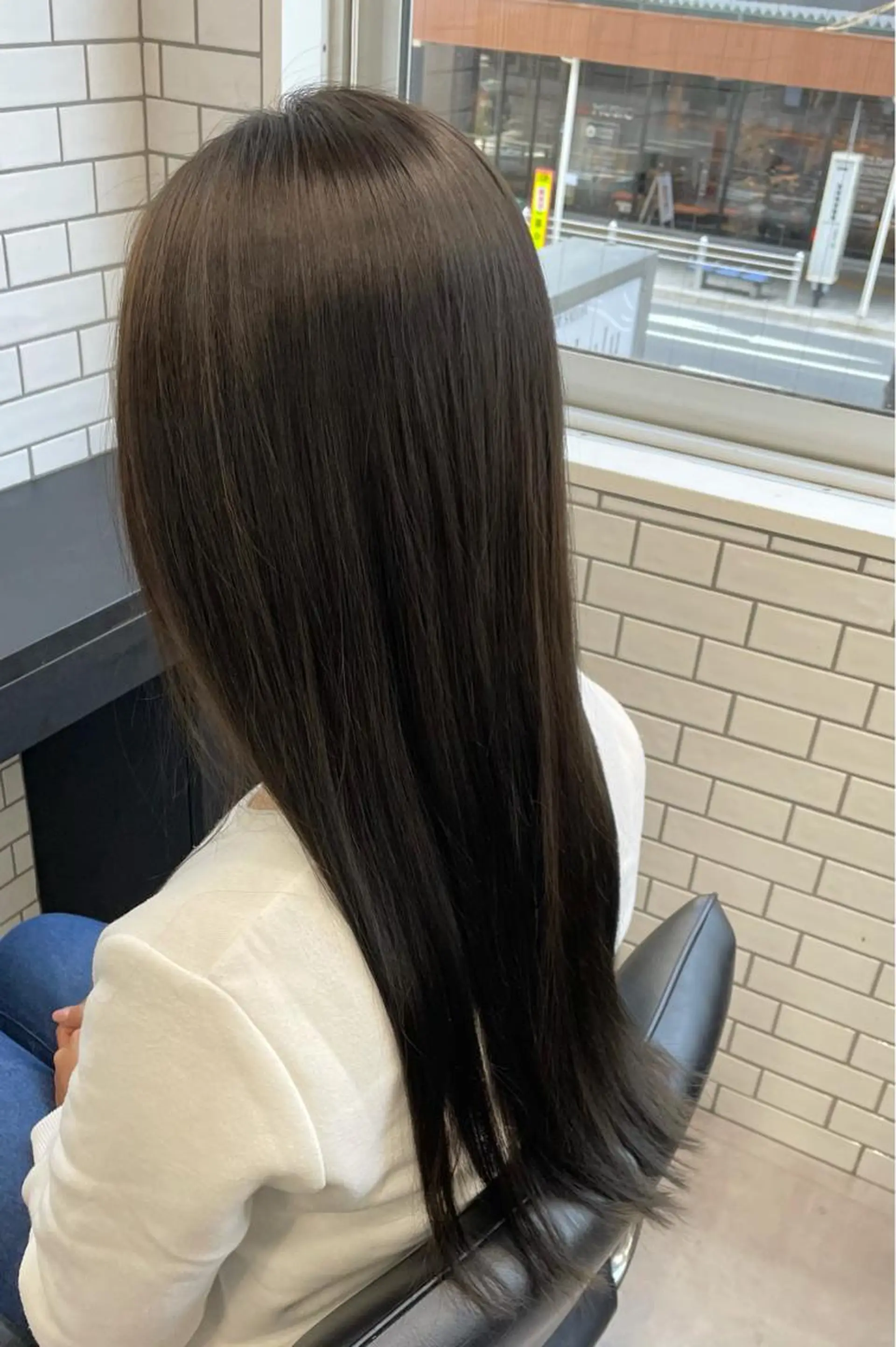 ロング カラー ブリーチ 透明感カラー ハイライトカラー ハイライト ヘアカラー 透け感カラー✂️ yuuのヘアスタイル