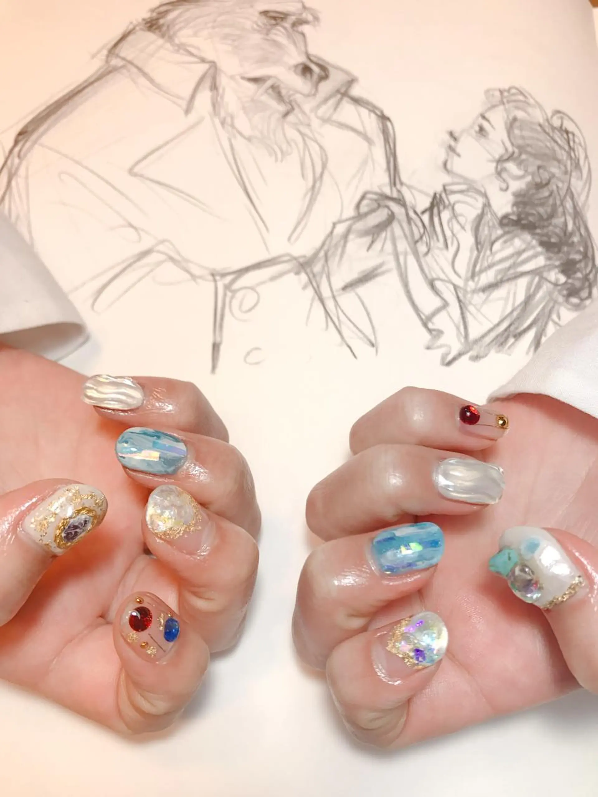 ネイル ニュアンスネイル owlnail /持込みデザイン専門のネイルデザイン